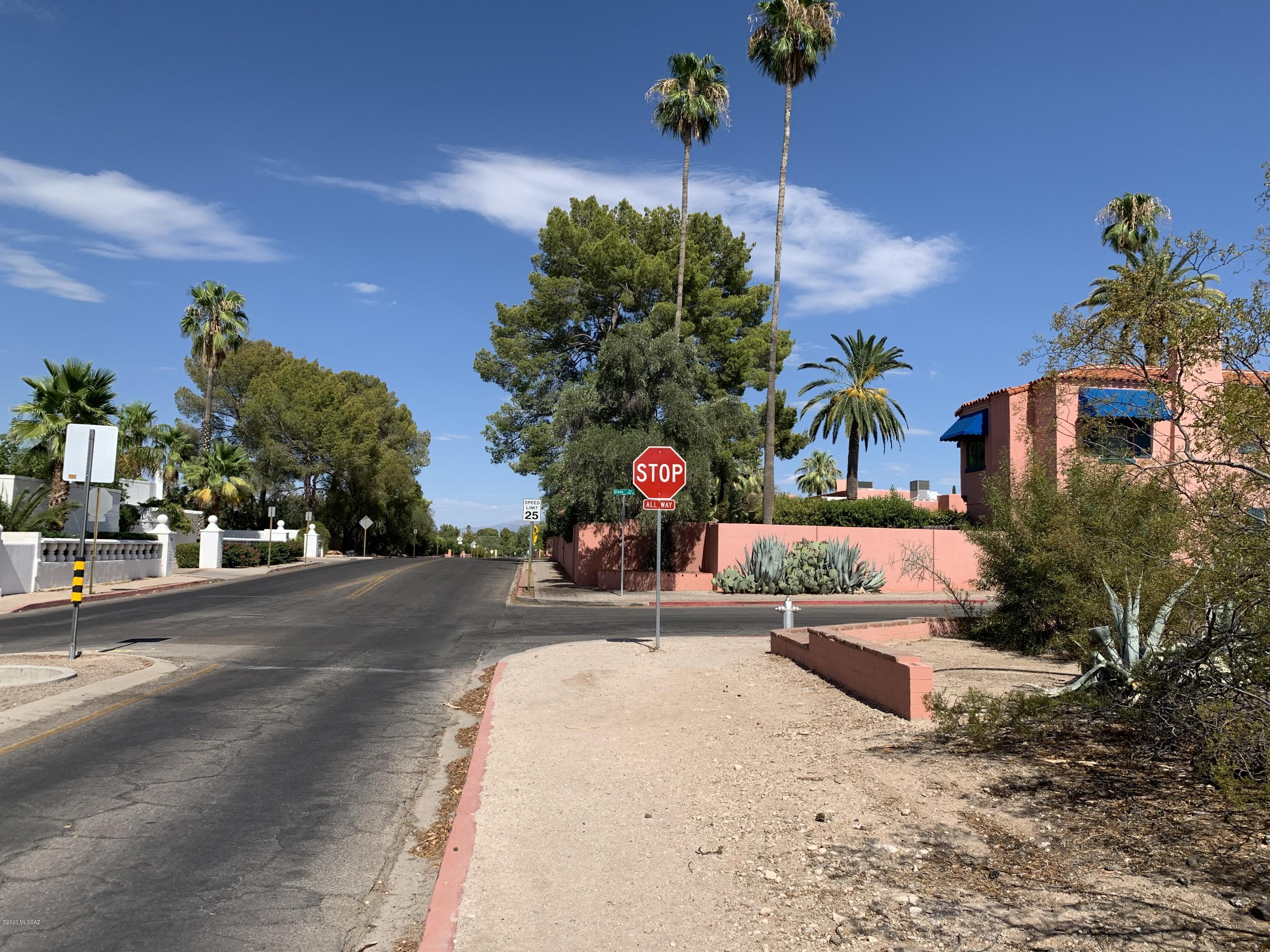 UNIQUE OPPORTUNITY TO BUILD YOUR OWN HOME IN HISTORIC BLENMAN ELM NEIGHBORHOOD RIGHT ACROSS THE STREET FROM THE ARIZONA INN AND WITHIN WALKING DISTANCE OF BANNER MEDICAL CENTER! BUY ONE LOT OR ALL FOUR. THIS LOT IS RESTRICTED TO A ONE STORY HOME WITH A  GUEST HOUSE. LOT IS LEVEL AND  READY TO GO WITH UTILITIES IN CLOSE PROXIMITY. INCREDIBLE LOCATION NEXT TO A TUCSON LANDMARK!