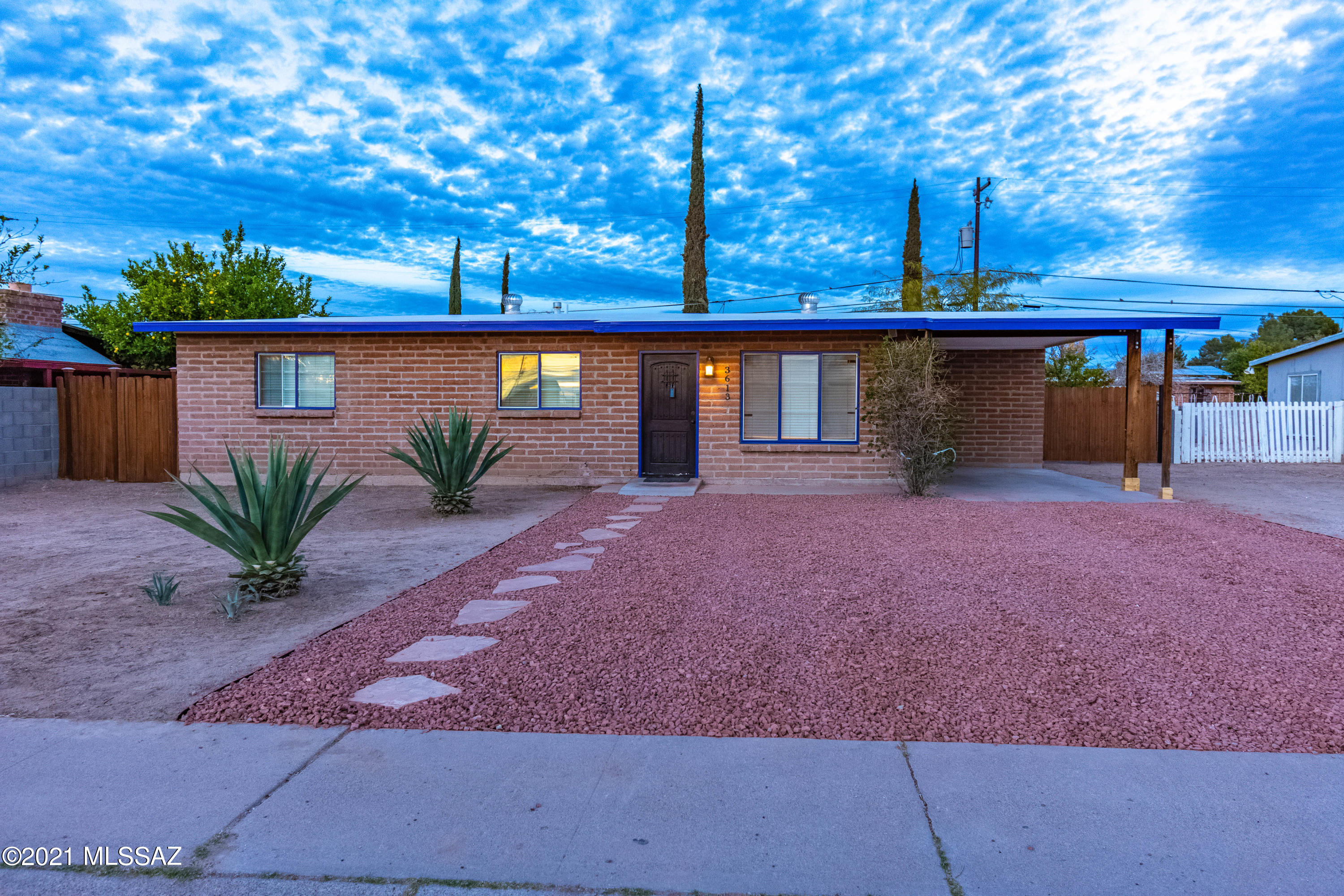Range price $169,000- $179,000!! Welcome to your beautiful new home! Fantastic ranch style home tastefully updated w/beautiful tile floors throughout, fresh palette, upgraded kitchen cabinets, newer AC, recently coated roof, spacious eat-in kitchen features stylish counters & plenty of wood cabinets including custom pull outs in pantry closet.  Large living room for entertaining w/lots of natural light & patio access. Generous sized bedrooms, ample closets, large laundry/storage room &  pristine new front landscaping! . The backyard offers a covered patio w/ plenty of space to entertain.  Workshop/shed is nice addition to this move in ready home!