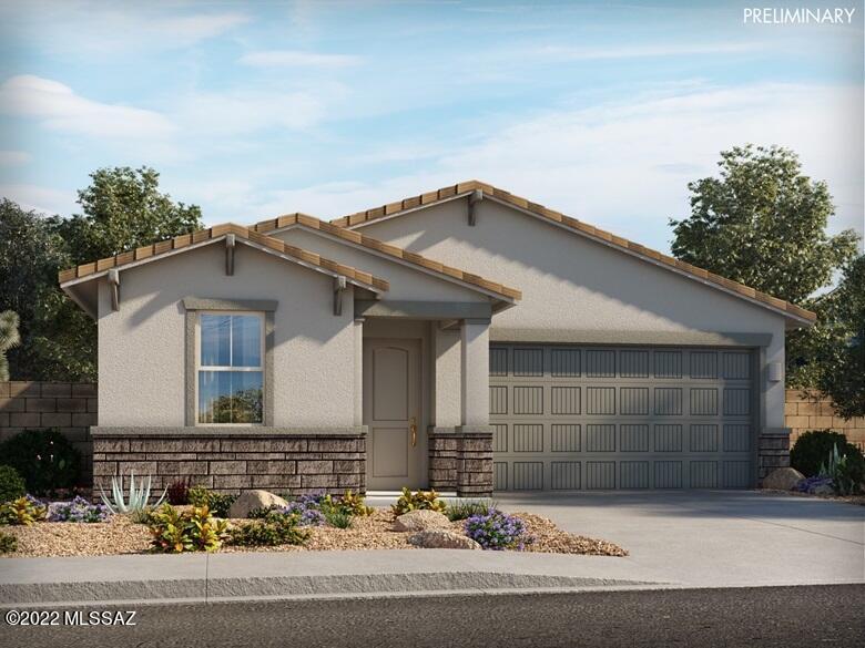 Brand NEW energy-efficient home ready December 2022! Give your family plenty of room to relax and enjoy being together. Slate cabinets with white-toned quartz countertops, marble-look tile flooring with dark gray tweed carpet in our Balanced package. Located less than 10 minutes from I-10, enjoy great schools in the highly desirable Marana Unified School District and easy access to shopping, restaurants, parks, and recreation.  Known for their energy-efficient features, our homes help you live a healthier and quieter lifestyle while saving you thousands on your utility bills.
