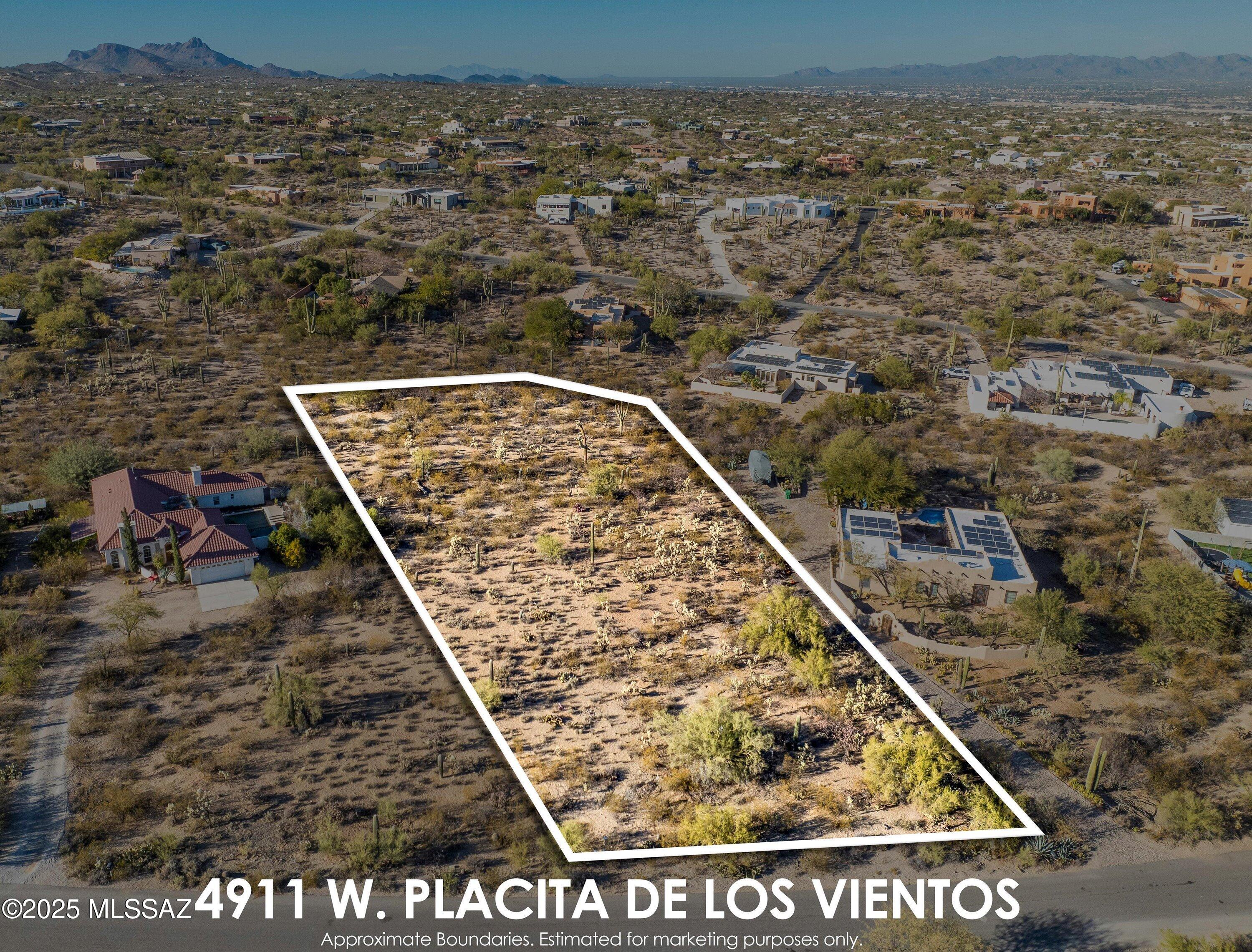 Seller will counter or accept offers between range price $160-180k. The perfect home requires the perfect lot, and that's exactly what you'll find when you visit this land in Rancho Del Cerro. The ultimate desert luxury lifestyle awaits you in this highly-desirable community. With easy access to UArizona, Banner Medical, dining, shopping and more, you will never be too far from all the amenities you could want. Resort style living awaits on this highly buildable mostly flat lot. Completely unobstructed, 360-degree views offer endless opportunity to soak in the scenery. Utilities are already located at the lot line for designing your dream space-don't let this one pass you by!