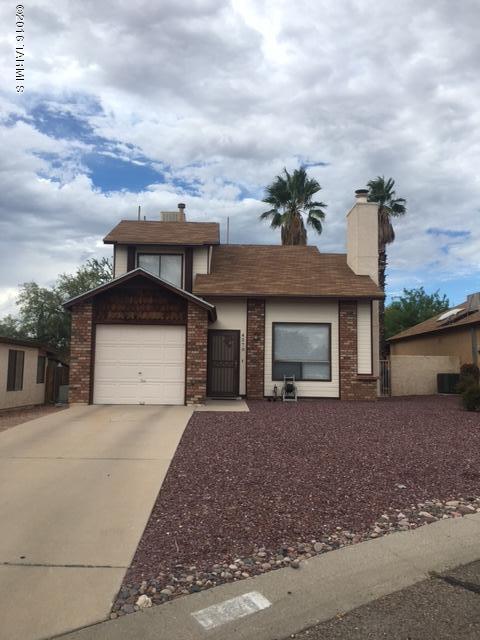 You want to see this very clean, well-kept 2 story, 2 bedroom, 2 bath home. Location is ideal with just steps away from the community pool. Backyard ready for a new owners touch.  Long driveway which makes this property unique compared to the others around it. Easy access in and out of the community. A comforting home that speaks for itself.