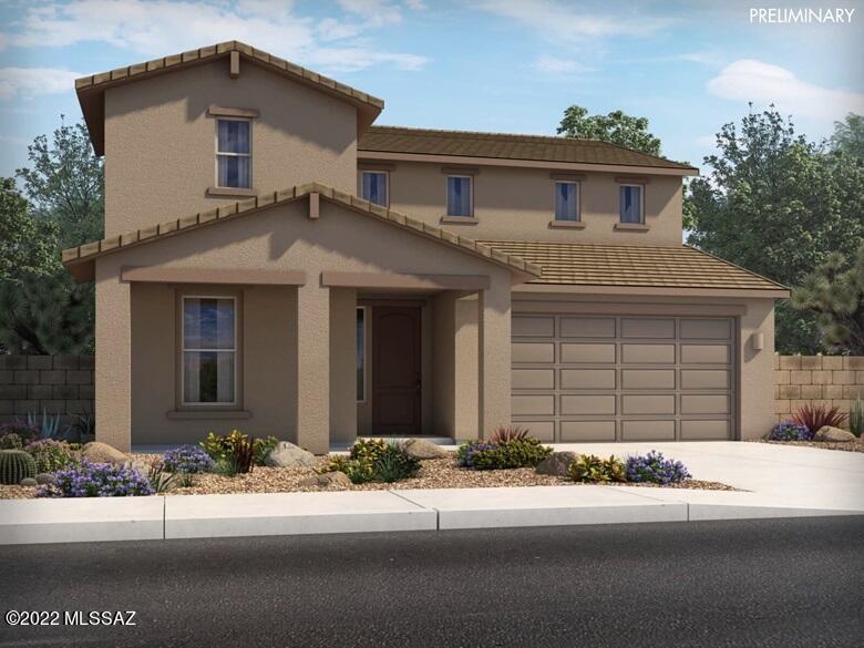 Brand NEW energy-efficient home ready Jun 2023! Hosting family and friends for get togethers is perfect with this home design. Slate cabinets with marble-look white quartz countertops, warm wood-look tile flooring with beige tweed carpet in our Fresh package. Get pre-approved for a new home today. Cancel your gym membership and enjoy the state-of-the-art fitness center, complete with a variety of classes, just steps from your front door. With neighborhood pools, community center, and trails, you'll never be without something to do. Plus, there's easy access to Club Rancho Sahuarita, schools, shopping and I-10. Known for their energy-efficient features, our homes help you live a healthier and quieter lifestyle while saving you thousands on your utility bills.