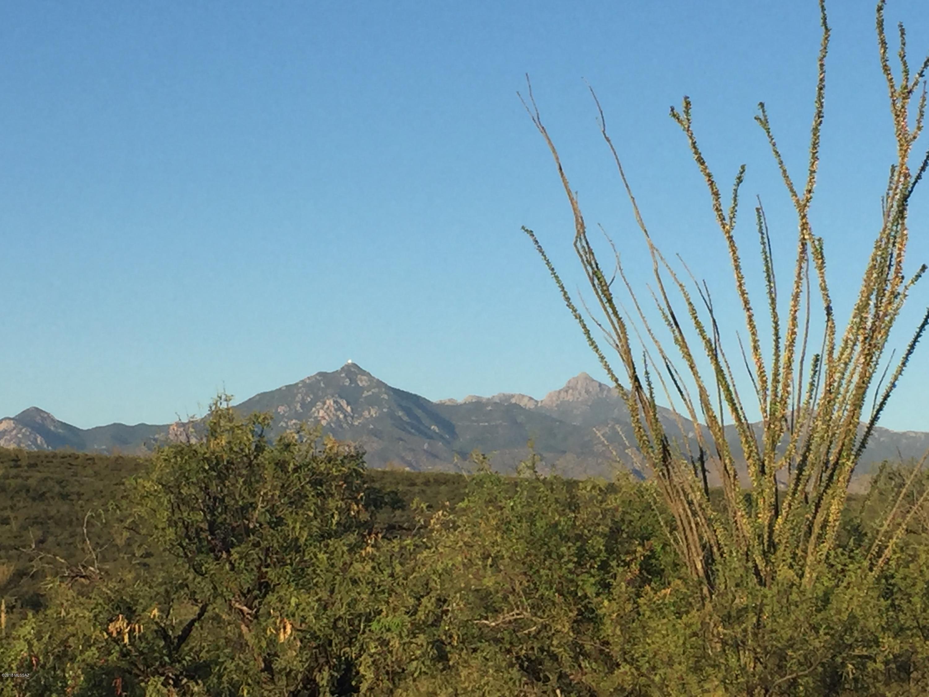 9.71 acres in the beautiful Tubac Foothills Ranch for your dream home! Call today for information.

Tubac Foothills Ranch is on the east side of Tubac and the Santa Cruz River. It is pleasantly secluded, snuggled into the foothills of the Santa Rita and San Cayetano Mountains. Home sites are at least 36 acre parcels and include power and bladed roads to all parcels. Private septic systems handle waste, and water is via private wells accessing an aquifer noted for outstanding purity for all residential needs. Face any point on the compass in this very special enclave and you'll see the great vistas: cinematic views of mountains, sunsets, beautiful hills and valleys, and rock formations. The night skies bring twinkling stars in crystalline skies.