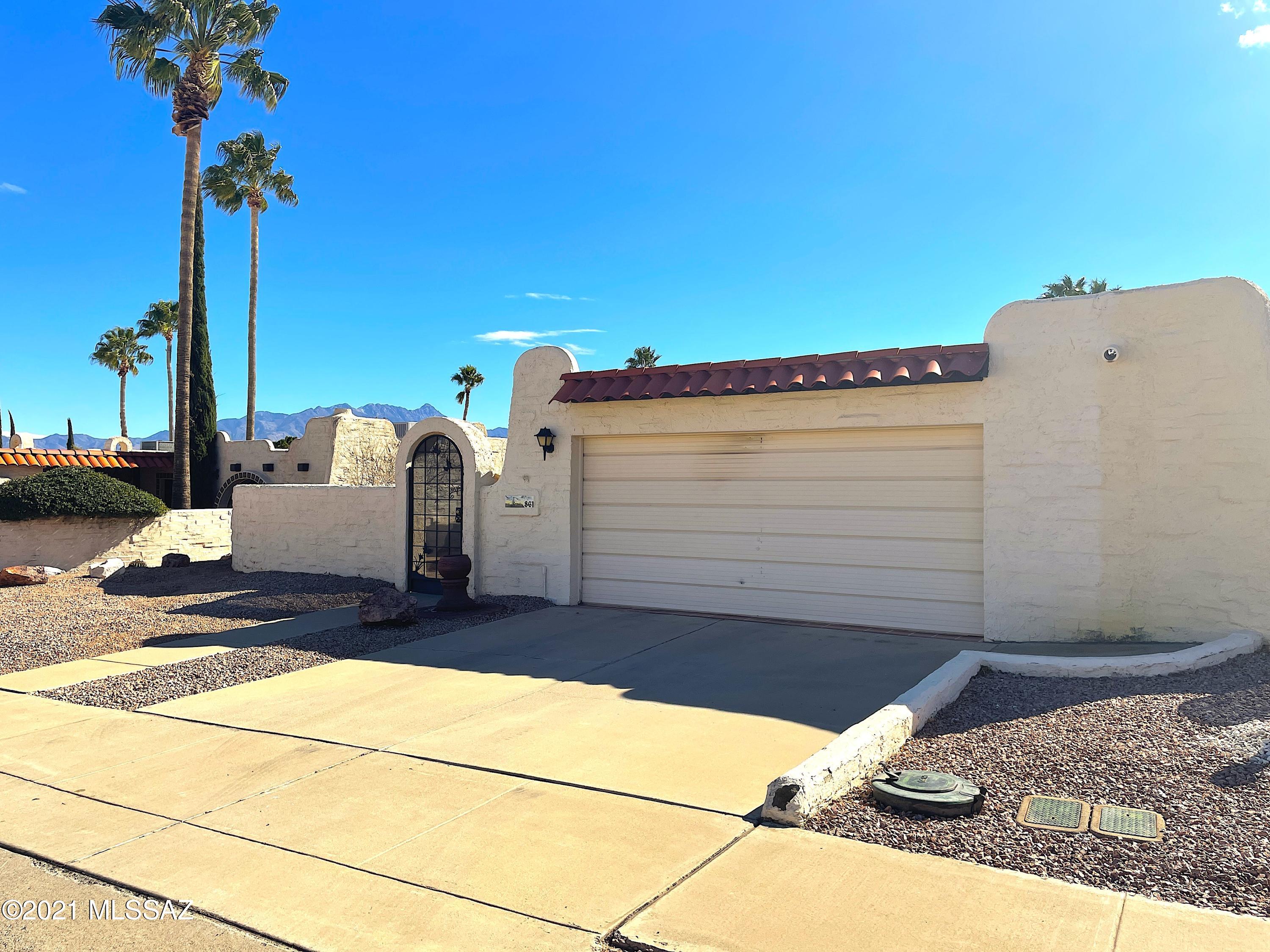 Come see this great townhome in the much sought after Esperanza Estates!  Includes split floor plan with 2 bed, 2 full bath (guest bath has a jetted tub!), and enclosed AZ room! Washer and Dryer convey! Also has 2 car garage with plenty of storage. HOA includes plenty of amenities such as pools, tennis and pickleball. Is located in GVR. Property also has new American Home Shield Warranty that is transferrable to new buyer! Schedule a showing today!