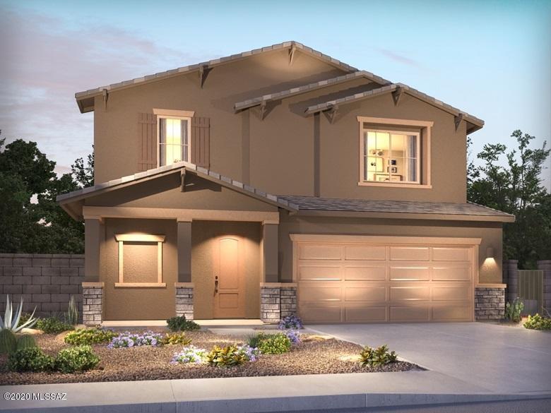 Brand NEW energy-efficient home ready February 2021! Verde features first-floor guest bed and bath with tandem three-car garage. Charcoal cabinets, white/black/garnet granite countertops, & sand carpet with smoky 18''x18'' tile in our upgraded Elegant package. Entrada Del Rio amenities will include state-of-the-art fitness center with a variety of classes, three neighborhood pools, lake access, community center, trails and more. Known for their energy-efficient features, our homes help you live a healthier and quieter lifestyle while saving thousands on energy bills.
