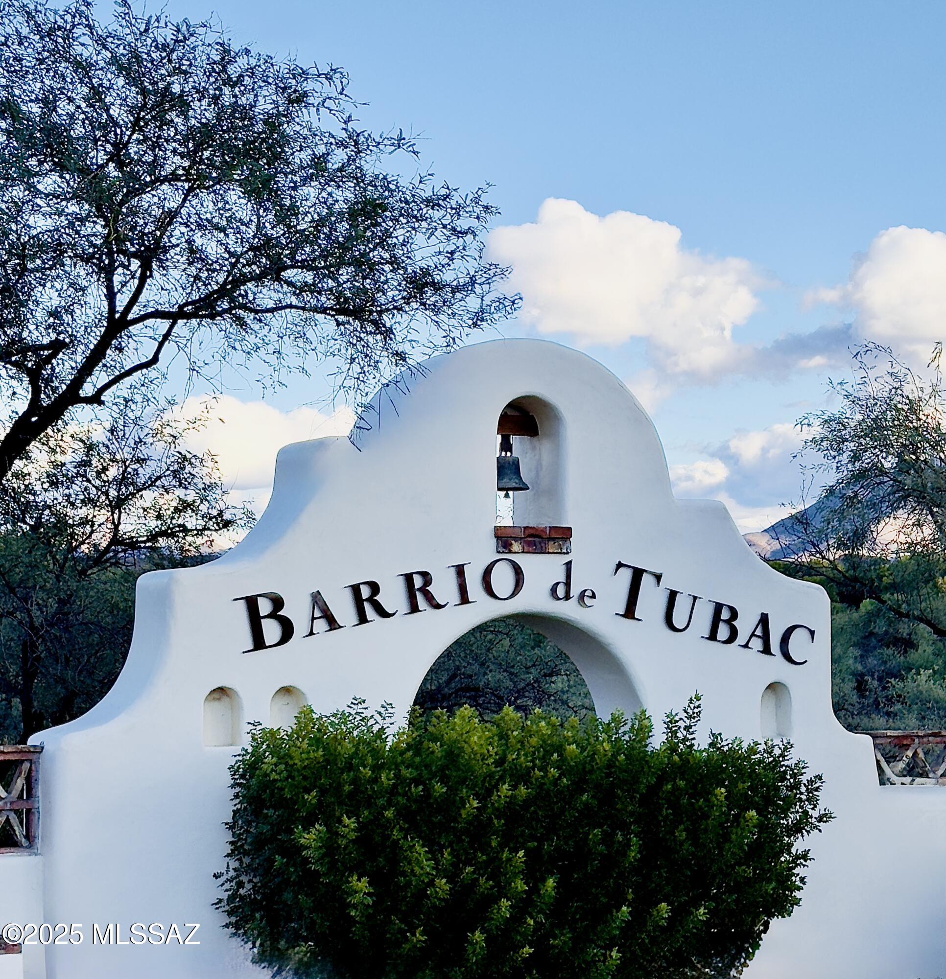 Stunning Land Lot in Tubac, Arizona - A Blank Canvas for Your Dream Home

Welcome to this beautiful land lot in the heart of Tubac, Arizona, where possibilities are endless. This prime parcel offers a perfect opportunity to build the home you've always envisioned, with utilities conveniently located at the lot line, making your construction process even easier.

Nestled in this charming and historic community, you'll enjoy the serene desert landscape, breathtaking mountain views, and proximity to the vibrant Tubac village with its unique shops, galleries, and world-class dining. Whether you're dreaming of a peaceful retreat or a stylish, modern residence, this lot offers the ideal setting for your vision.