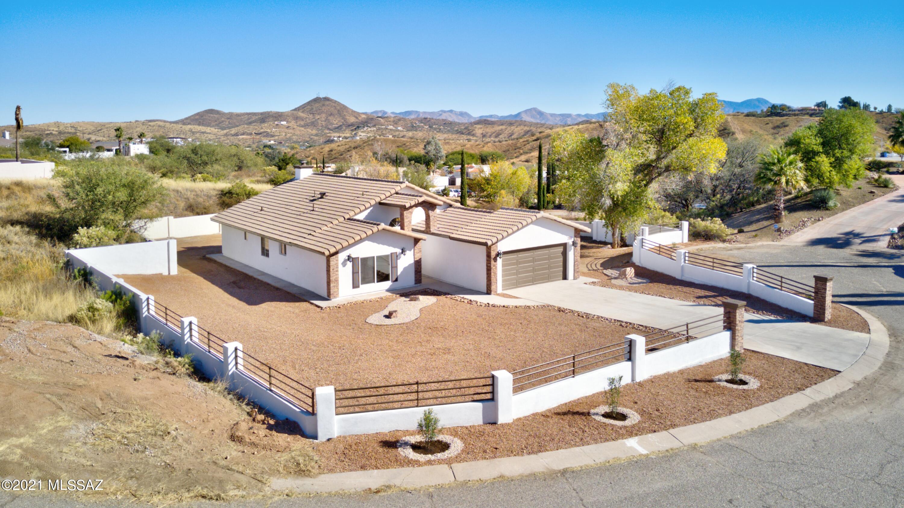 Great location in desired Meadow hills. Turn Key home New flooring, new texture, interior and exterior. New paint exterior and interior, all electric, new custom  cabinets with oversized granite slab. Veneer stone exterior. Large  corner lot  .82 acre. oversized master shower. This home is a must see.