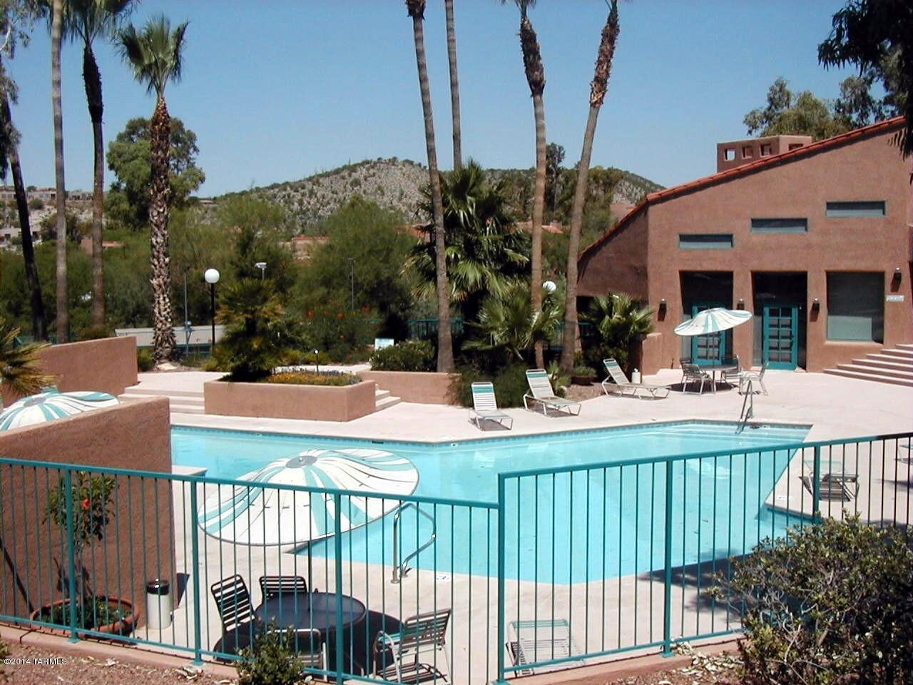 This 2 bedroom 2 bath Sabino Canyon condo is the perfect home for you. Split floorplan with large master bedroom. Master has large walk -in closet. Appliances include new stove, refrigerator, dishwasher, microwave, garbage disposal, and washer and dryer. Spend your mornings and evenings enjoying the views from your private balcony of this 2nd floor condo.
