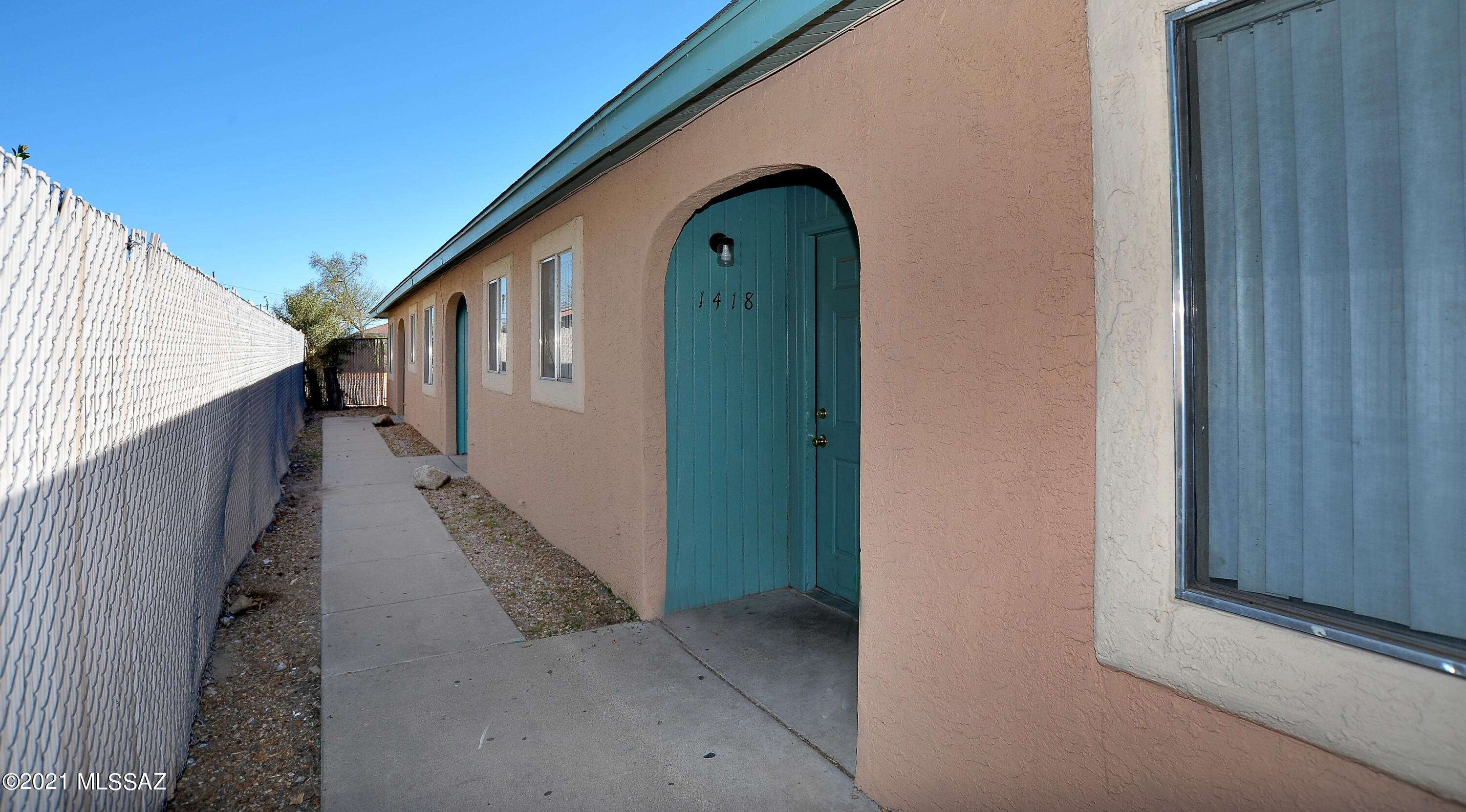 This is a great opportunity to own a tri-plex. These units close to everything. Located near the School for the Deaf and Blind, Only minutes to the UofA, pima community college, Mercado, Barrio, and downtown. Near El Rio golf course. Plenty of parking. . All units are in great shape with tile floors, AC, enclosed yards, recently painted exterior, laundry in each unit. Call Danny for information on purchasing many more units in different locations as a package deal. 36 total units are available.