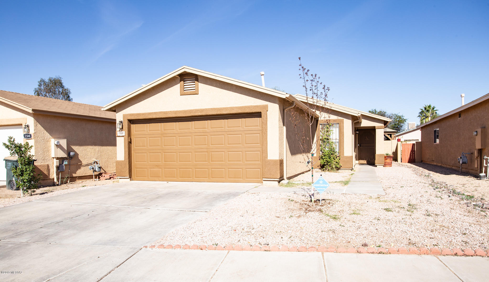 Great home located in the desirable community of Midvale Park, close to shopping, restaurants, schools, and much more! With 1261 sq ft of living space this home has 3 bedrooms, 1 bathroom, 2 car garage, & backyard great for entertaining.  Spacious kitchen with plenty of cabinet space, island & breakfast bar overhang, granite counter tops, under mount sink & dining area. Come see this home today!