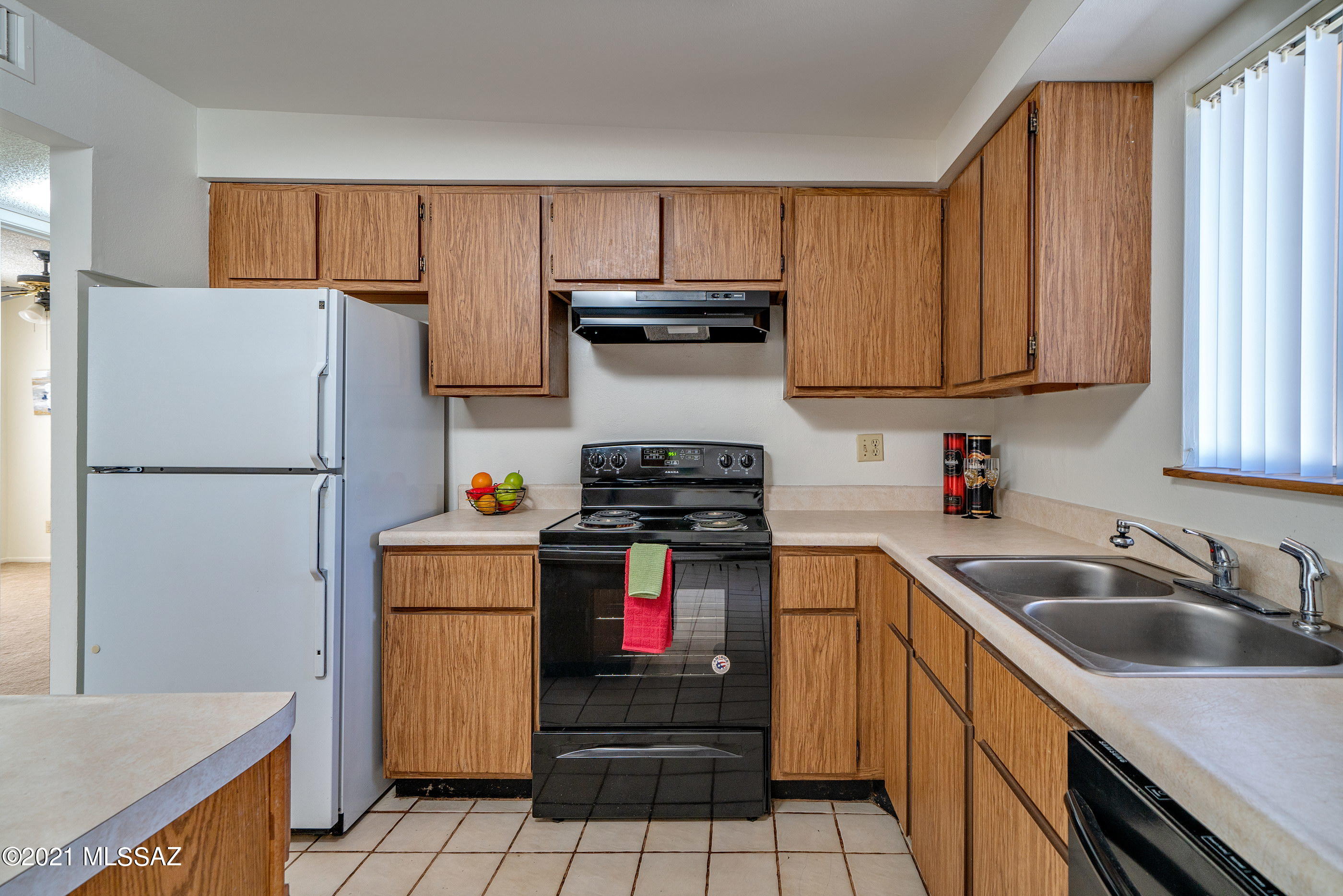 OPEN FRIDAY 04/16 10A-4P, SAT 04/17 10A-4P, SUN 04/18 10A-4P. Quiet 2 bed/ 2 bath townhome tucked away in the back corner of the courtyard off. End unit with great light , open living /dining area and generous bedrooms. Old Spanish Trail. Roof Brand New 04/2021! HVAC Brand New Summer 2020! Brand New Stove & Hood 04/2021. Brand New Carpet and Paint 03/2021. Water Heater approx 3 years old. Just Steps away from one of 2 community pools. HOA covers water, sewer, trash, Termites, community pool and Common Area Maintenance.