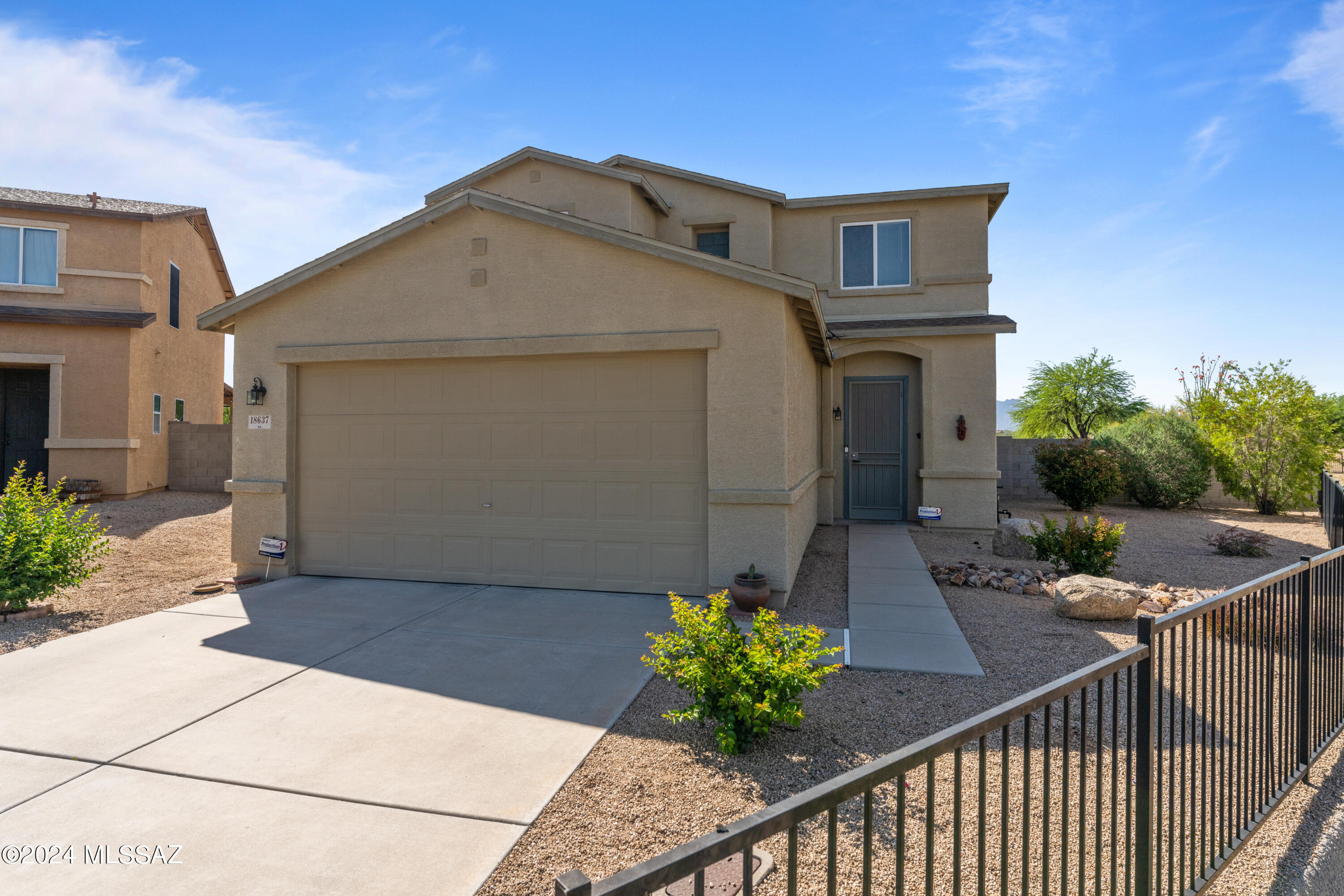 Discover the potential in this spacious two-story home, nestled on a large lot with no rear neighbors and low HOA fees. This home features 3 bedrooms, 3 bathrooms, cozy family room, a welcoming living room, ample space for comfortable living and entertaining. While it may need some TLC, this home is priced to sell, presenting an exceptional chance to make it your own. Close to shopping, parks and restaurants. Don't miss out on this enticing opportunity to transform a home into your forever home.