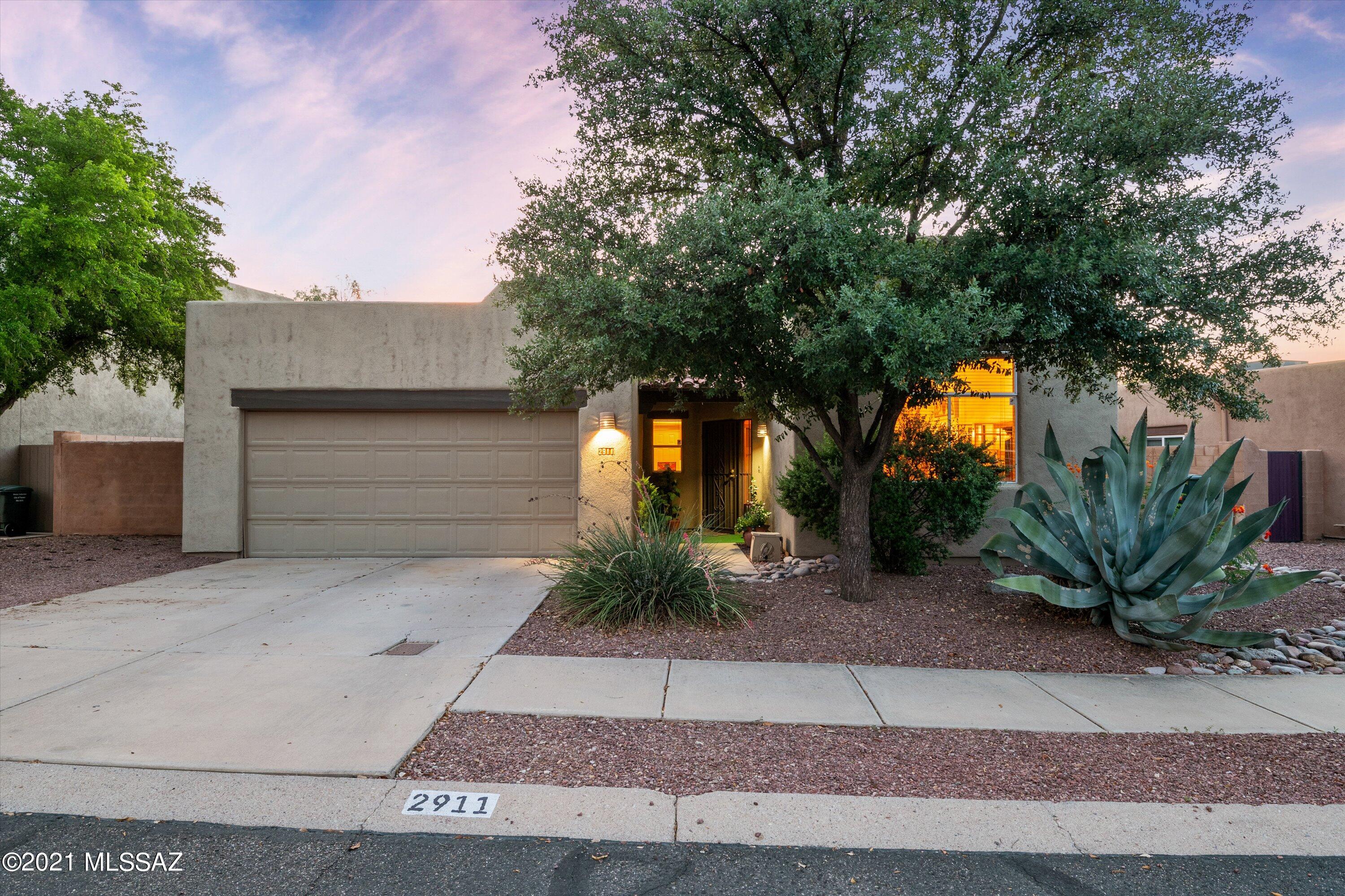 Welcome home to the highly desired Cactus Allen Estates located in Central Tucson. This 1407 sq ft, 3 bedroom 2 bath home boaSts high ceilings, ceramic tile, beautifully painted walls, and a lot of natural light. Your large master bedroom features a walk in closet, double vanity in the bathroom and a private door leading to your backyard. Enjoy peaceful nights in your fully landscaped backyard featuring a newer hot tub or entertain friends with putt-putt and a cookout with your built in BBQ grill. Come see today!