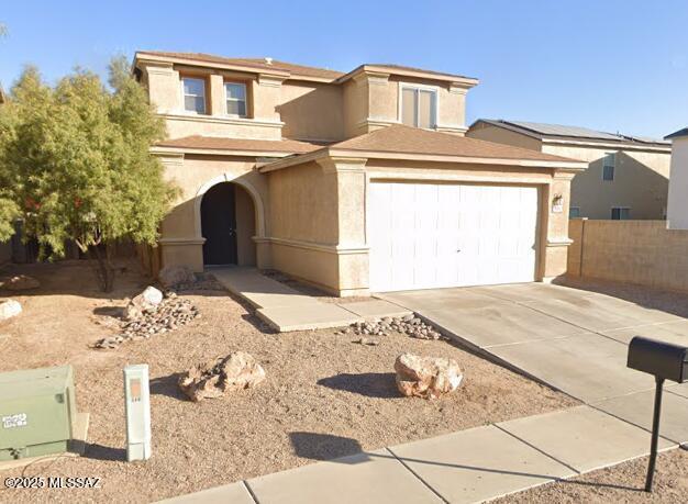 Don't miss out on this spacious 2-story, 3 bedroom, 2 bath home located in a popular community, close to shopping, schools, entertainment, restaurants, and more. 2250 sq. ft. AC cooling. Kitchen includes newer stainless steel stove, refrigerator, dishwasher, and microwave. Tile and carpet flooring. The primary bedroom has a walk-in closet. Washer and dryer hookups. This house also enjoys a roomy walled low-care yard and 2-car garage.

Tenant pays all utilities. 
Sorry, no pets allowed. 
This property is in a community governed by the Drexel Vistas HOA and it rules/regulations.