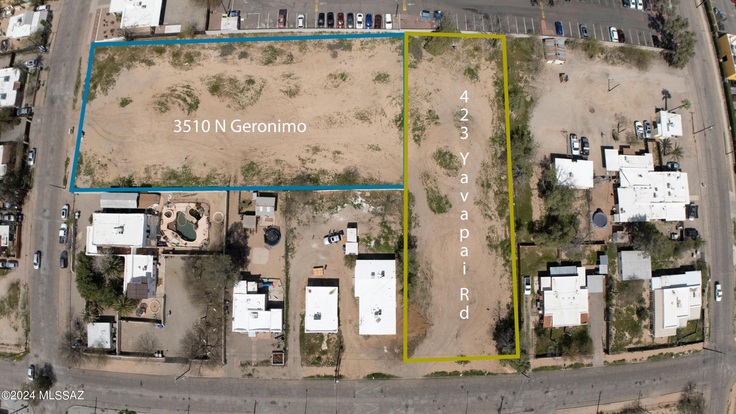 Calling all investor buyers! Unlock the incredible potential of this development opportunity: R-3 lot with approved plans and permits for 8-unit condominiums!! Sale includes parcels 423,425,427,429 & 431 E Yavapai Rd.