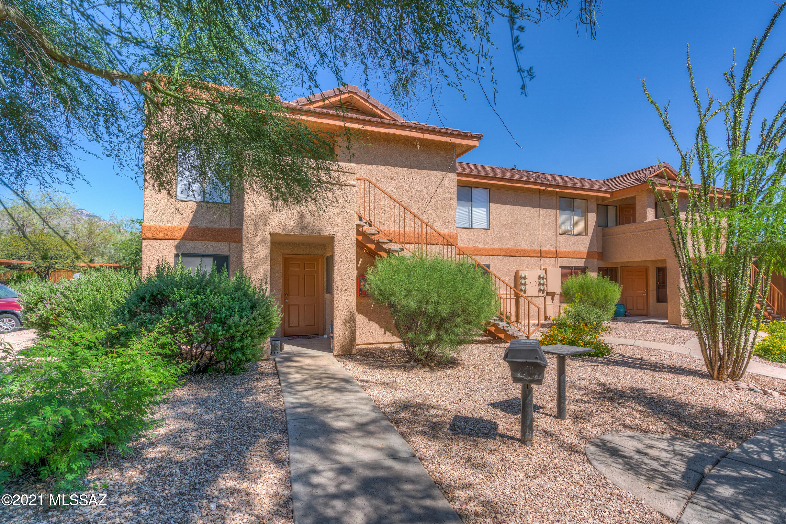 Nestled in the Villas at Sabino Canyon, this excellently maintained Catalina Foothills condominium features a preferential floor-plan, and is minutes away from some of Northeast Tucson's best schools, shopping, dining, entertainment, and recreation. 

With 3 bedrooms, 2 full bathrooms, plus walled & covered patio, this unit is ready for you to make all your own. 

Save significantly on energy with efficient new HVAC - plus, new carpet in all the bedrooms, newer window coverings, and covered assigned parking spaces, with ample community guest parking, too.

This dynamic property can be a stellar starter space for first-time homebuyers, an exciting change for seasoned homeowners, or even an income-producing turn-key rental (short-term, executive-stay, vacation, traditional/long-term lease).
