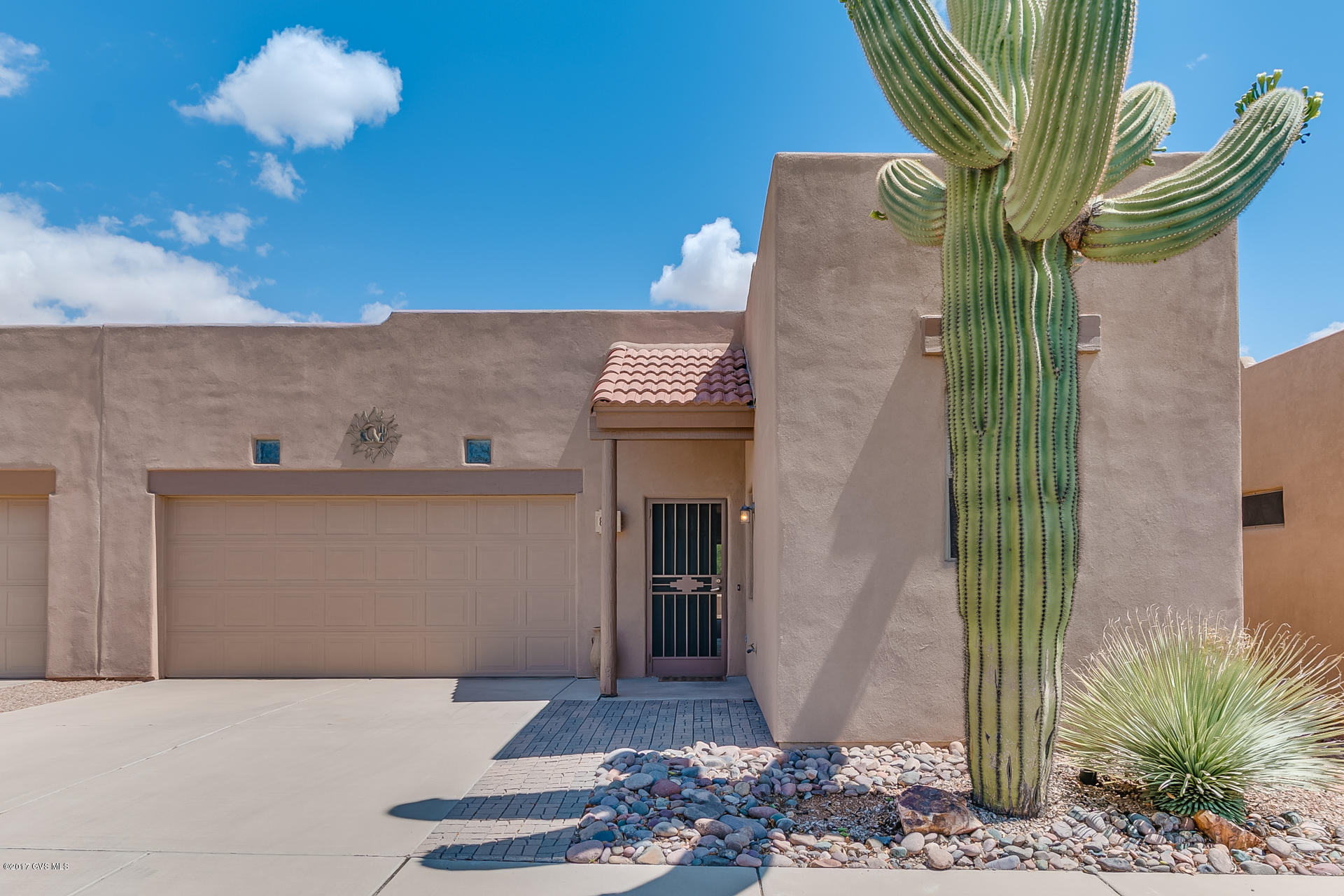 This attractive 1318 sq. ft. home is located in the popular community of The Springs. The two bedroom, two bath plus den floor plan is spacious and function with lots of natural light. The home has been very well maintained and is perfect for anyone looking for a turn-key property ready for immediate occupancy. The nicely decorated single family home has a covered patio and golf course views. This is a must see property near a GV Rec Center and beautiful walking trails.