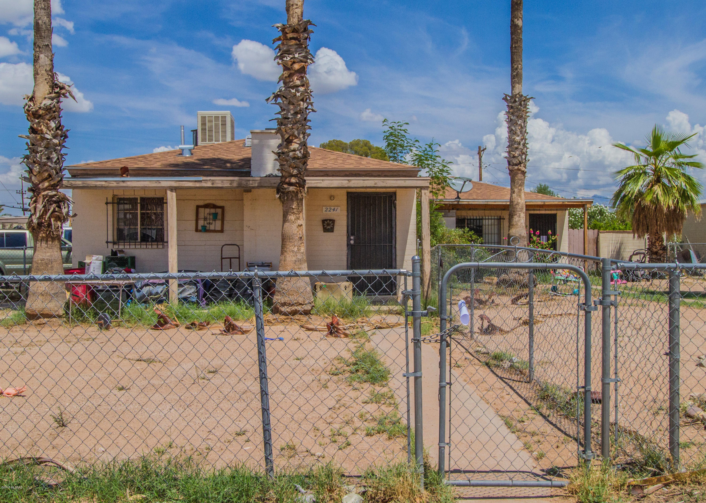 Subject is a duplex. Unit 2243 is a 3 bed/1 bath and unit 2241 is a 2 bed/1 bath unit. MUST See, great location