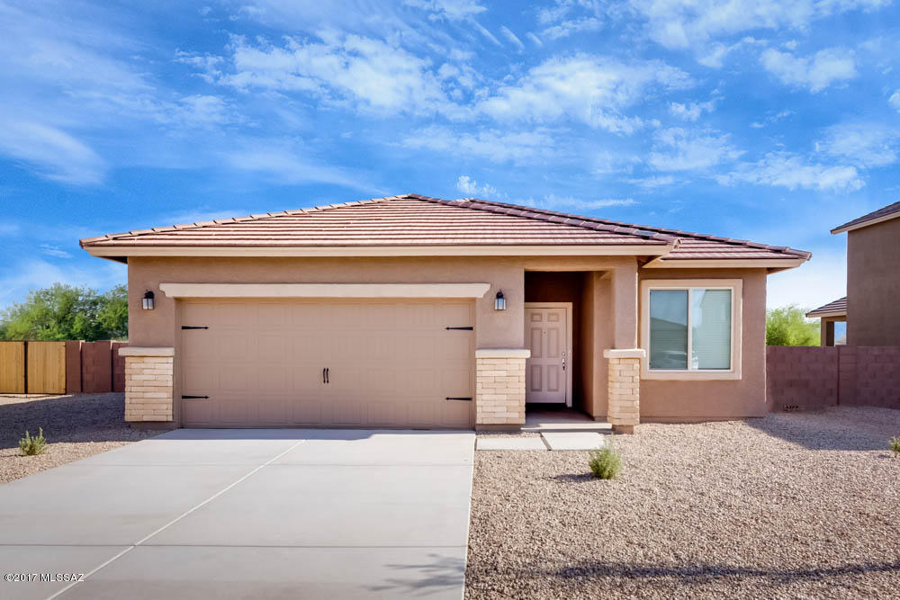 The Ajo is a new one story home featuring an open floor plan, 3 bedrooms and 2 full bathrooms. This gorgeous home includes a chef-ready kitchen with stunning upgrades such as stainless steel appliances, granite countertops, espresso wood cabinets and more. The lucky homeowner of this floor plan will love not only the spacious living area and covered patio, but will also be spoiled with the private master retreat! This beautiful home is located within the picturesque community of Vanderbilt Farms with an array of dining, shopping and entertainment opportunities nearby.