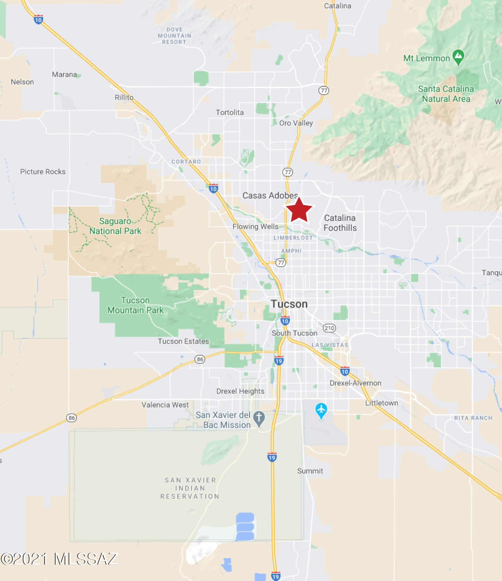 Oracle Foothills Estates NO. 7 (301-383) - Land