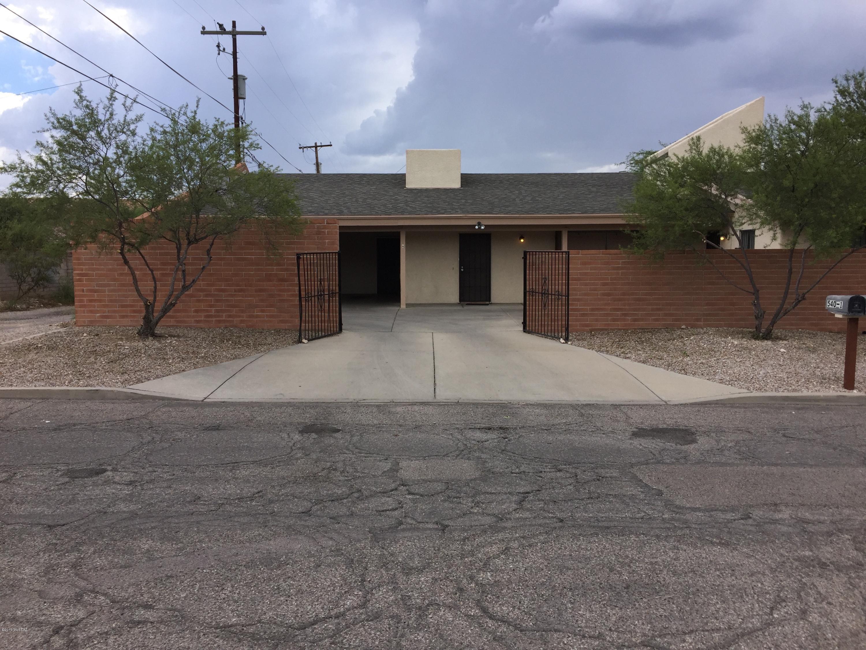 4 Bedroom/2 Bath Home available for 2019-2020 University of AZ school year. Home has been well maintained, is newer construction, has covered gated parking available, secure bike storage, and a perfect location for the University. Home will be shown Thursdays from 3-5pm CALL/TEXT FOR APPOINTMENT until Leased. 12mo minimum Lease, $35/adult Application Fee, $2000 Security Deposit, $150/pet Pet Fee with approved pet, $200 cleaning fee. Landlord pays all utilities. Available immediately. Text 520-250-8986 for more info and to schedule a showing.