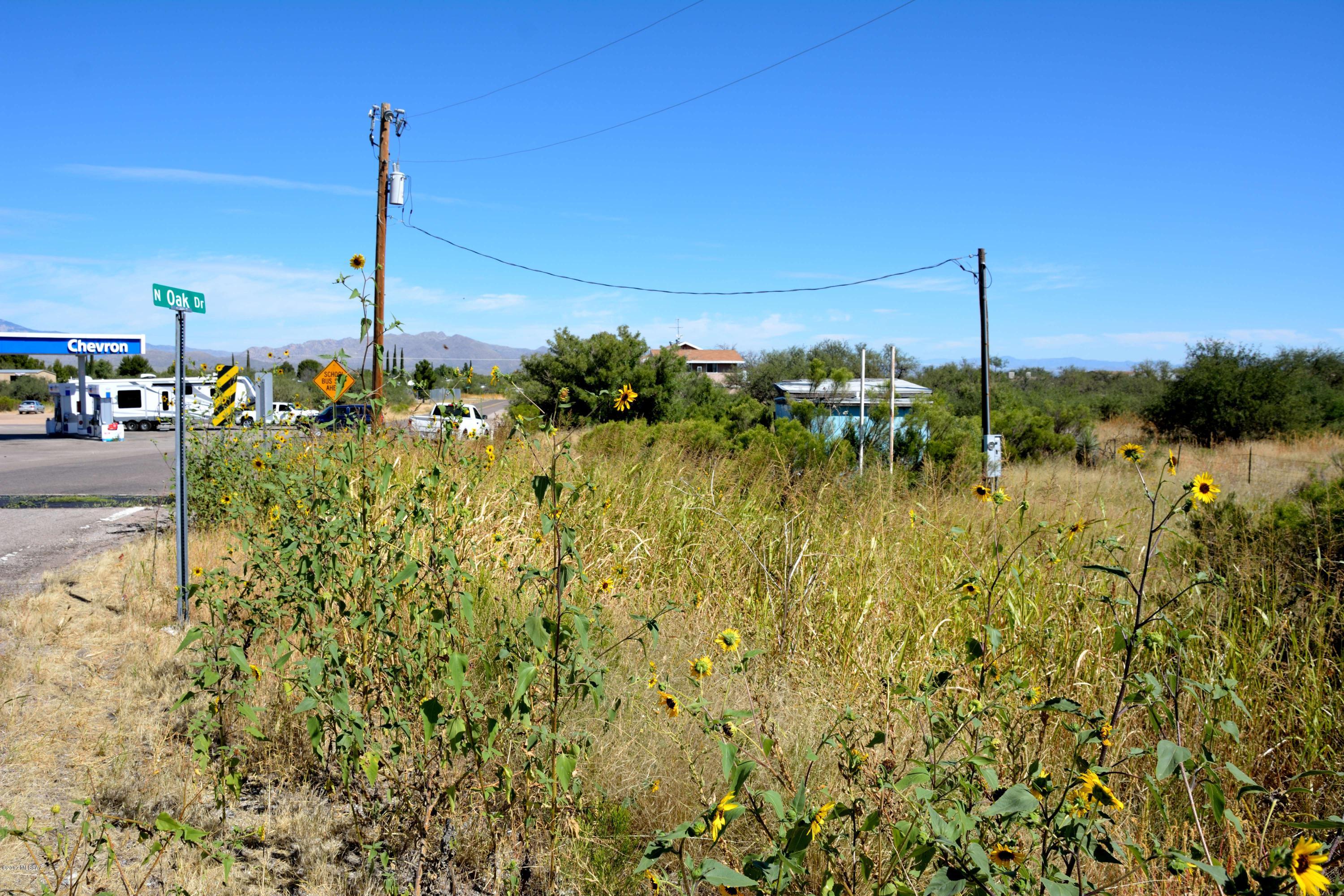 Commercial lot zoned for general business, convenient to I-10 exit 297 J-Six/Mescal exit between Benson and Tucson.  On access road directly across the street from successful gas station/convenience store on corner lot.