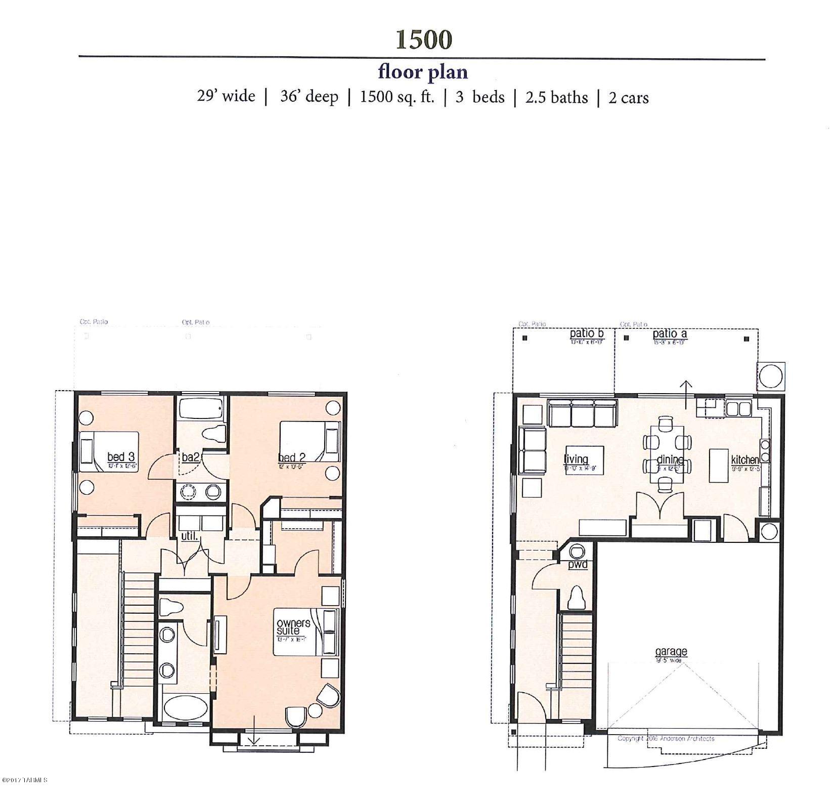 Crown Of Tucson Townhouses (1-96) - Residential