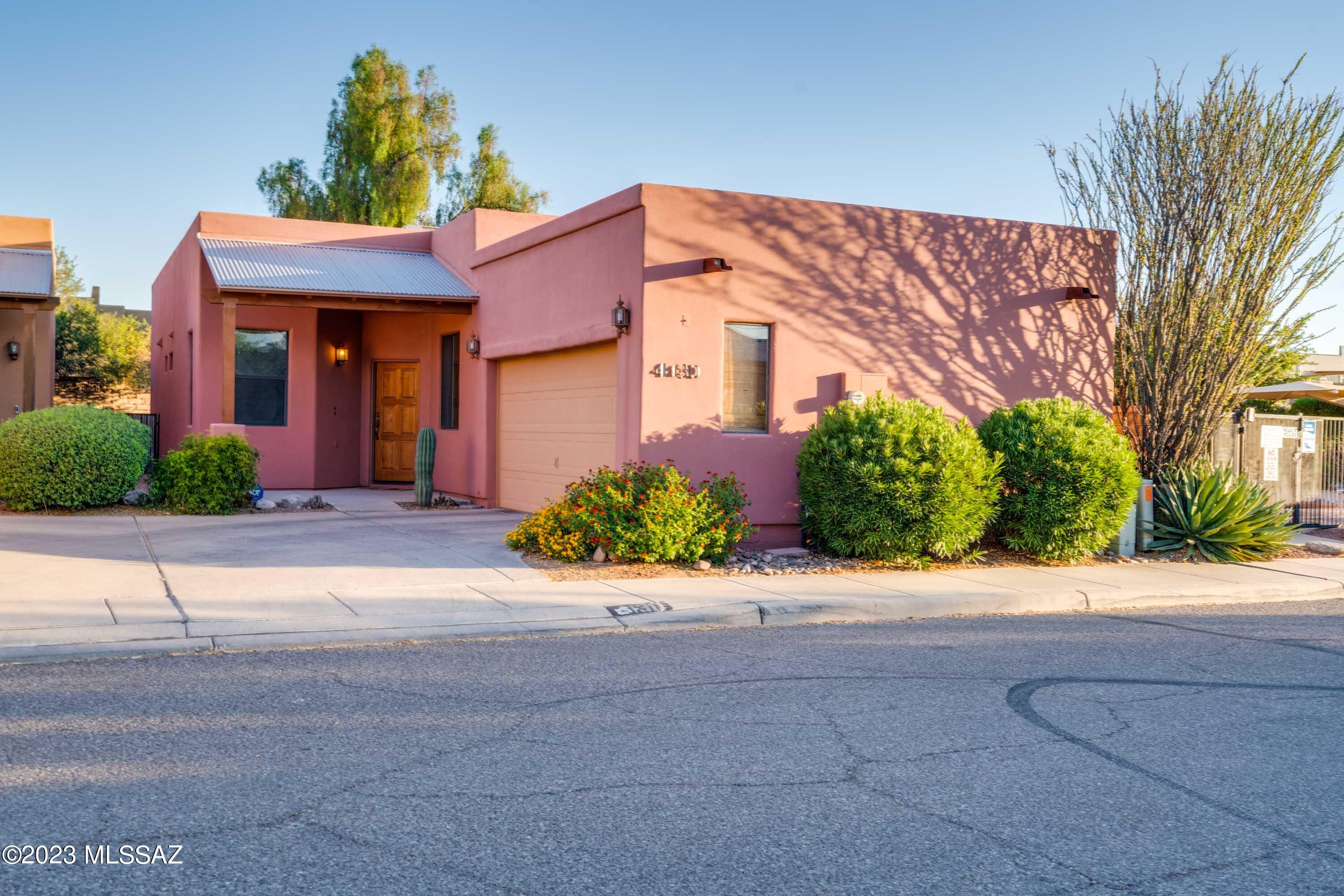 This turnkey property is located in the Barrio Centro neighborhood, a coveted neighborhood in North-Central Tucson that is known for its well-built homes and spectacular location. This home's bright and airy split floor plan features high ceilings and an open great room and kitchen concept, including new appliances with gas range (2021), new water heater (2023) and new HVAC (2020). The master suite is complete with attached bath, walk-in closet and private access to the low maintenance backyard. Between the simple, low-care yard and move-in ready interior, the home is a great solution for busy homeowners. ****Previous buyers loan fell through. **** FHA appraised 355K as is. Low HOA of $53/month includes gated hot tub, pool & BBQ-Conveniently located immediately next door-- your own pool area in the backyard without the maintenance! This home is located near shopping, restaurants, the loop, parks, YMCA, medical facilities and less then 5 miles to UA!