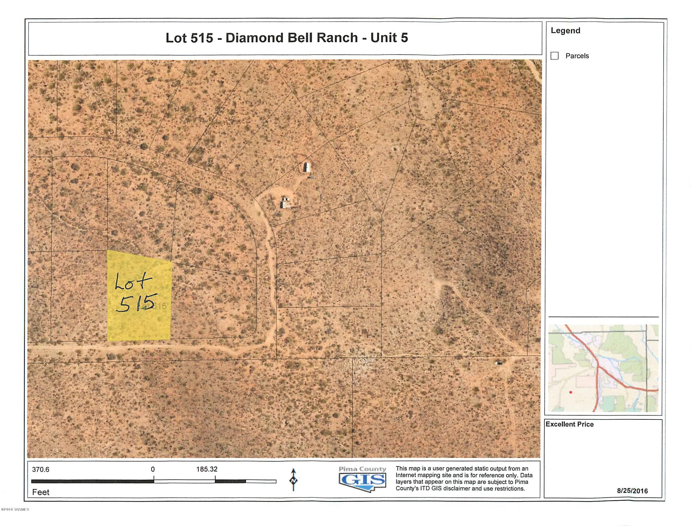 This is an accessible lot and priced for a quick sale.  Great Opportunity to  also purchase adjacent lots 513, 514 and 516. Owner is licensed Real Estate Broker in Arizona.