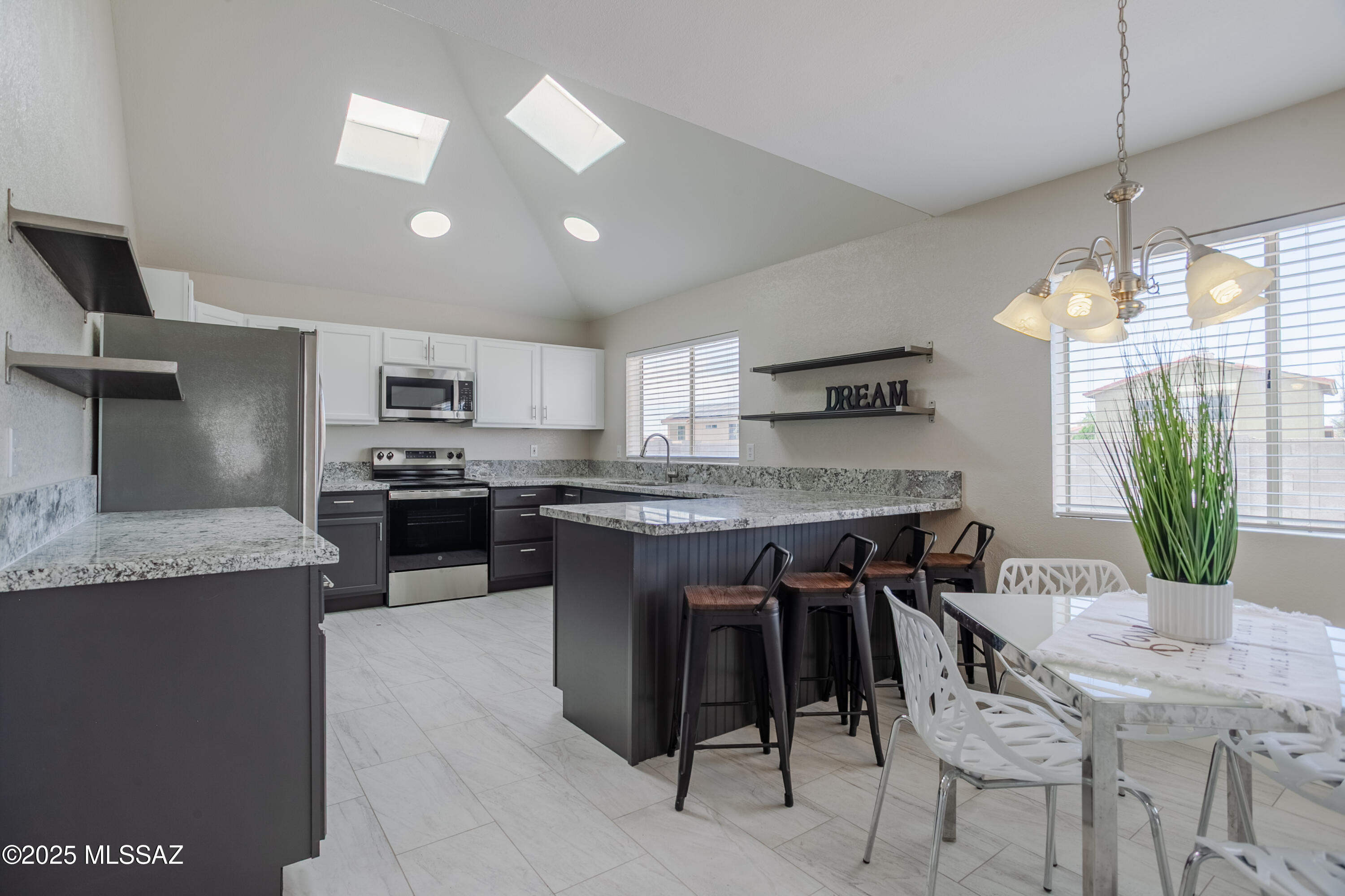 Owner/Agent. NO Poly Pipe. NO HOA. Step into this amazingly renovated 4-bed 2-bath home in Countryside Vista, where modern elegance meets functionality. With a beautiful layout, high ceiling, lots of natural light & many impeccable upgrades, this gorgeous home is a must-see! The newly renovated kitchen features 2-tone cabinetry, granite countertop, SS appliances & a big peninsula w/ample seating. Lots of counter & storage space for all your culinary needs. Incredibly remodeled bathrooms are full of wow factors w/modern & charming design. New flooring throughout the home & fresh interior paint incl. the garage, gives it a clean look & modern feel. This home is located on a premium cul-de-sac lot w/very large backyard - a blank canvas w/unlimited potential for you to design your own oasis. The stunning redesigned wood-burning fireplace adds warmth & charm, while large windows let in the light. Great sized balcony off the primary suite & big covered patio, plenty of room for you and your guests to entertain & unwind.  The cozy living room, breakfast bar & dining area flow seamlessly together, creating an ideal space for entertaining & relaxing. This home is in a very desirable community & prime location, near parks, hospitals, schools, restaurants & shopping, making it the perfect blend of comfort, style, and convenience. Don't miss your chance to make this exceptional home yours - schedule a tour today!