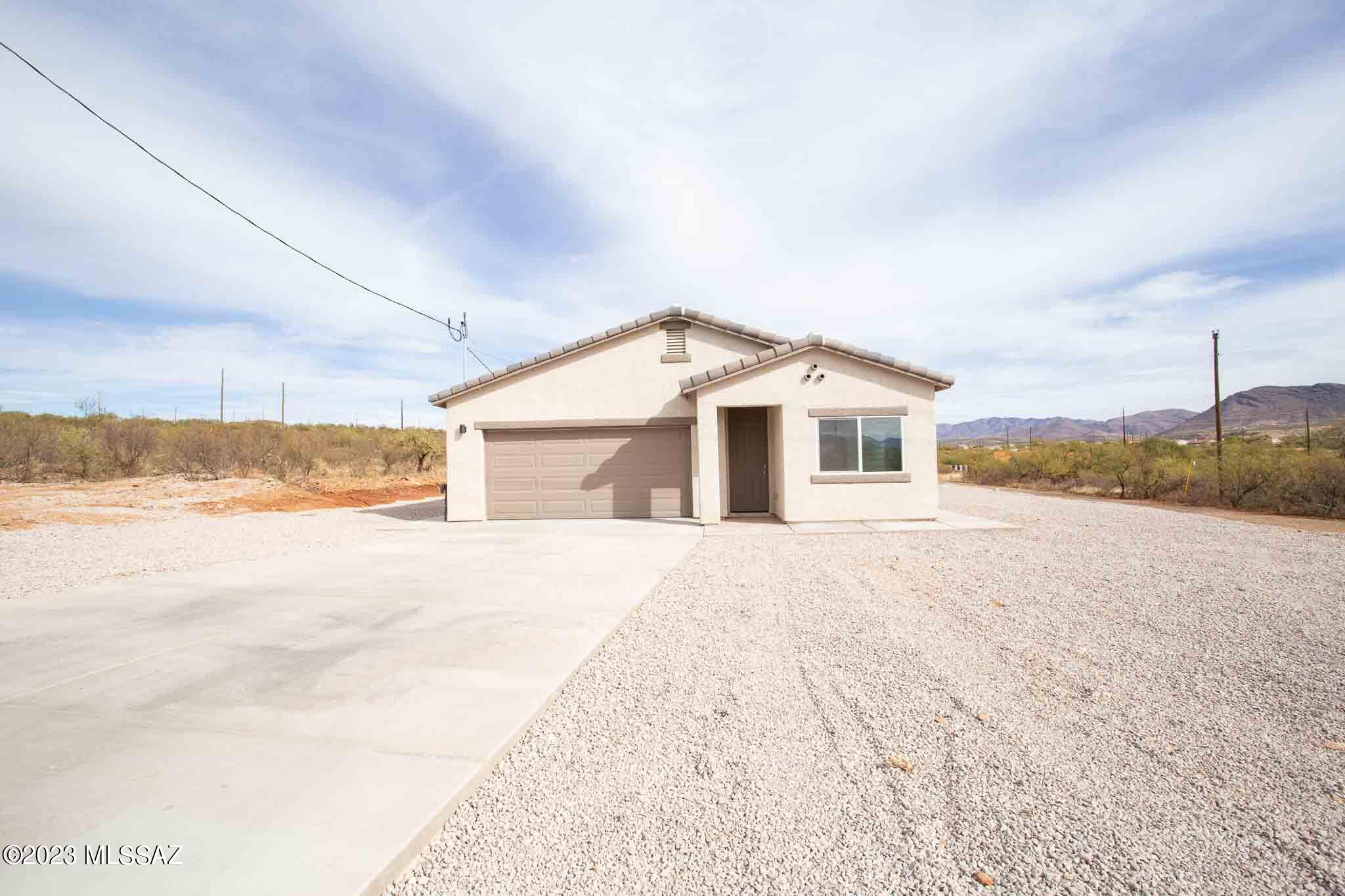 Seller will accept or counter offers between $235,000 and $245,000. Beautiful Brand-NEW Construction Home on corner lot! Ready in mid Dec 2023. With 1250 sq ft of living space, this home has 3 bedrooms, 2 bathrooms, 2 car garage w/220v connection ready for electric car & low maintenance backyard w/large covered patio w/beautiful mountain views & great for entertaining. Spacious kitchen w/plenty of cabinet space, granite counter tops, WATERFALL BREAKFAST BAR, dining area, stainless steel REFRIGERATOR, range, dishwasher & micro hood. Upgraded WINDOW BLINDS. Grey plank TILE FLOORING & baseboard throughout. Primary bathroom w/beautiful walk-in shower surrounds tiled to ceiling, dual sinks, floating cabinet & granite counter tops. Seller contributions towards Buyers closing costs may be avail. Secondary bathroom with tub & shower. NO HOA. This property is eligible for USDA financing w/ZERO down payment/100% financing. Call Agent for more details & come see this home today!
