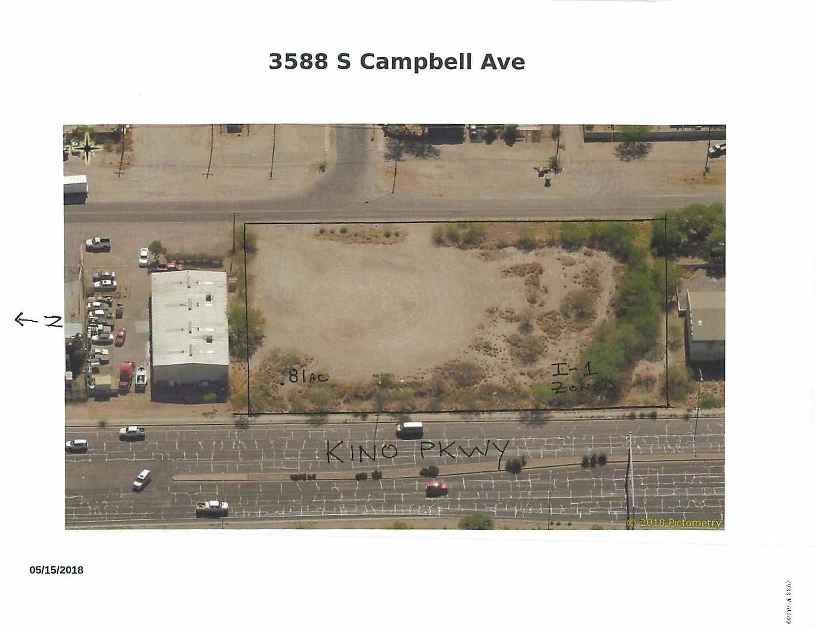 Flat, high visibility I-1 Lot with Kino Pkwy traffic just north of I-10. Just east of Marketplace at the Bridges.