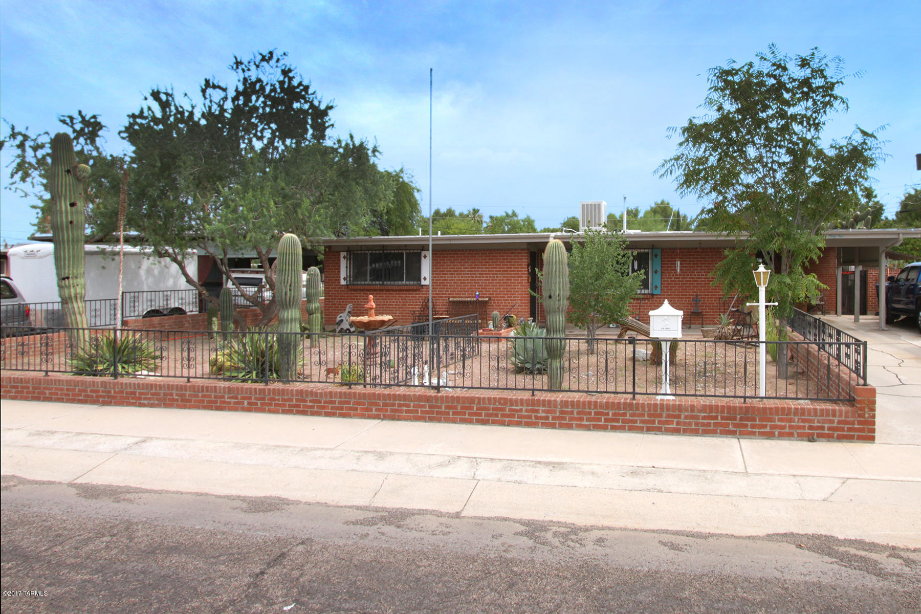 Seller will accept or counter offers between$160,000 and $170,000 dollarsThis move in ready home is waiting for you!  Brand new A/C installed August 2017. Beautiful mature landscaping.  Nice bright living and dining room.  Very large brick backyard.  Modern colors throughout.  Covered 2 car carport.  Upgraded windows.  Mountain views.  No HOA.  Come take a look at it today!