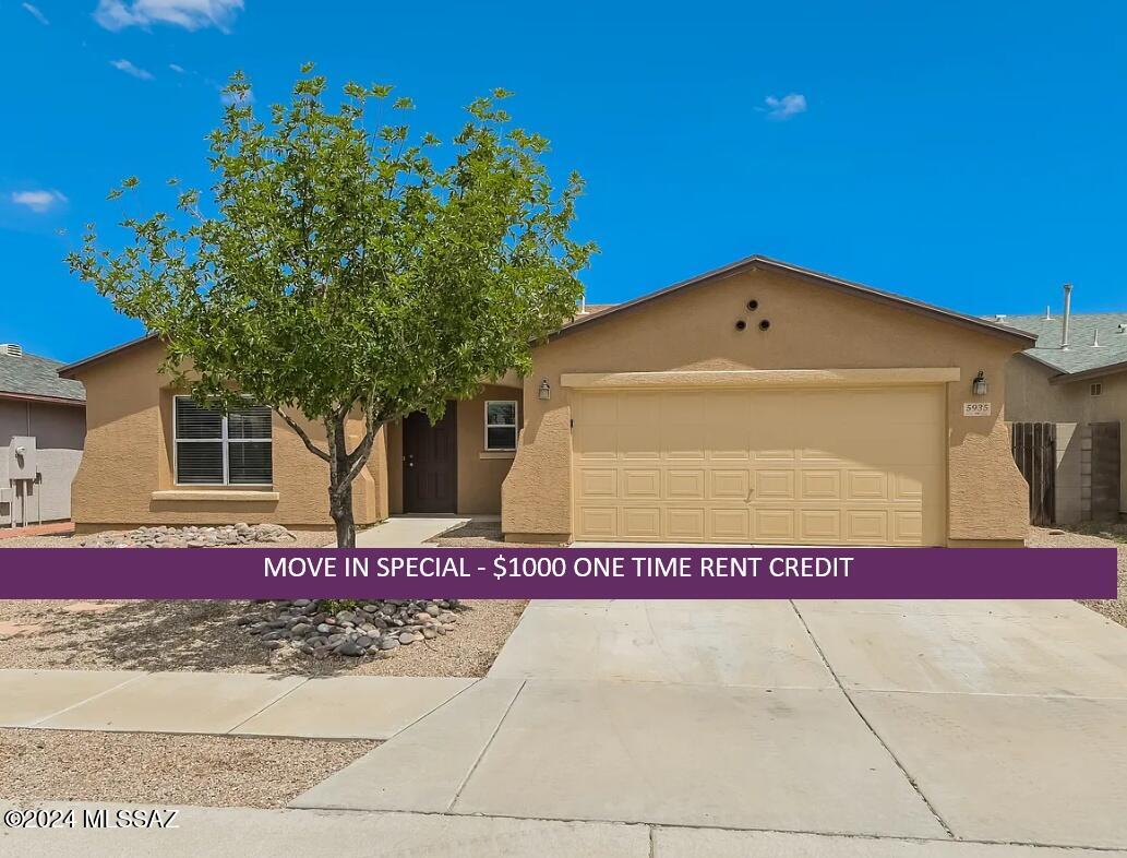 $1000 Rent Credit towards 2nd months rent! Welcome to this beautiful 4-bed, 3-bath home! This home includes hardwood flooring, butcher block countertop, and stainless steel appliances. As you navigate throughout the rest of the home, you'll find ample cabinet and counter space in the kitchen, an open floor plan extending from the kitchen to the living room, a primary ensuite bath, and a covered patio in the backyard
