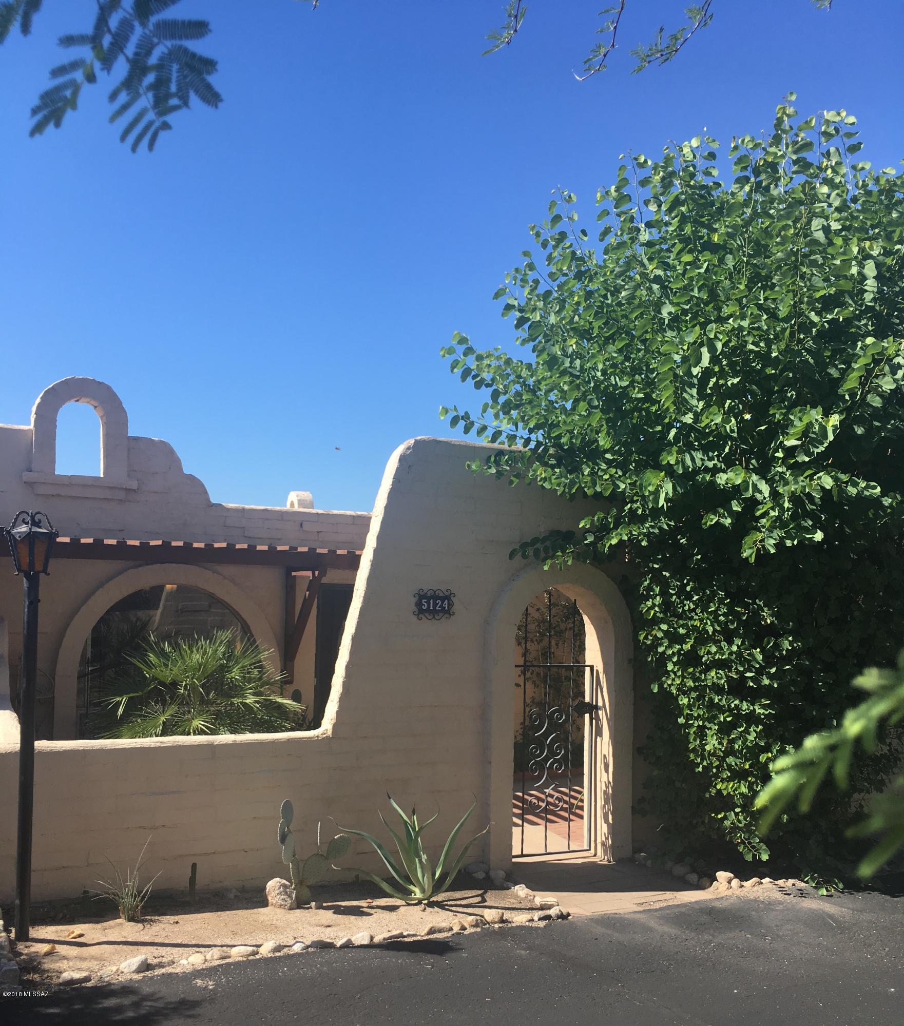 Beautiful home in desirable Pueblo Villas! Light, bright and airy. Ceramic tile throughout, no popcorn ceilings, neutral colors. Ceilings fans in bedrooms and living room. All appliances including washer & dryer. Resort-like back yard with covered patio, decorative lighting, water feature and fire pit. Two exterior storage rooms. The neighborhood offers a heated pool, spa, and clubhouse that can be reserved. Perfect for winter home or year-round living! Move-In Ready!