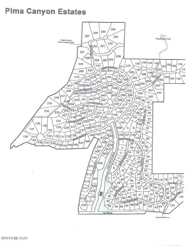 Pima Canyon Estates (30,33,96-102,115,124-127,136-139,147-151,16) - Land