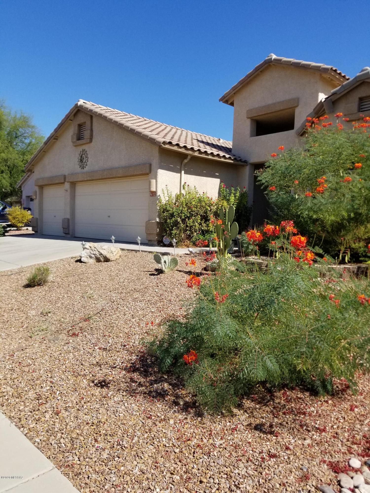 Quiet cul-de-sac home in the very popular Bluffs Subdivision.  Formal Living Room and Dining Room greet you upon entering the home.  A large Family Room and open Kitchen are next.  And a small dinette area nestled in the bay window.  All with vaulted ceilings.
Large Master Bedroom with a Re-Bath brand walk-in tub, separate shower, dual vanity, and large walk-in closet.  Three additional bedrooms round out the interior of the home.
Enter the three car garage through the laundry room.  Washer and Dryer are available for sale or for the right purchase price.  Quaint backyard with covered patio, but needs clean-up and landscaping.
This is diamond in the rough.  View it now before interior painting and clean-up are done.  Nov. 9th is your deadline at this price.
