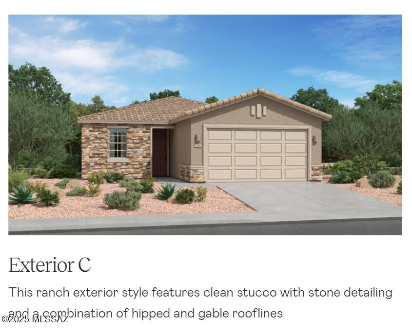 An open-concept design where the Great Room and Kitchen meet works to maximize the footprint of the interior of this low-maintenance, single-level home. Two bedrooms are situated off the foyer, while the private owner's suite can be found at the back of the home.  Our homes come with the Rinnai Tankless Water Heaters, Smart Thermostats, Post-Tension Foundation, Radiant barrier roof decking, 2'' Faux Wood Blinds and more!