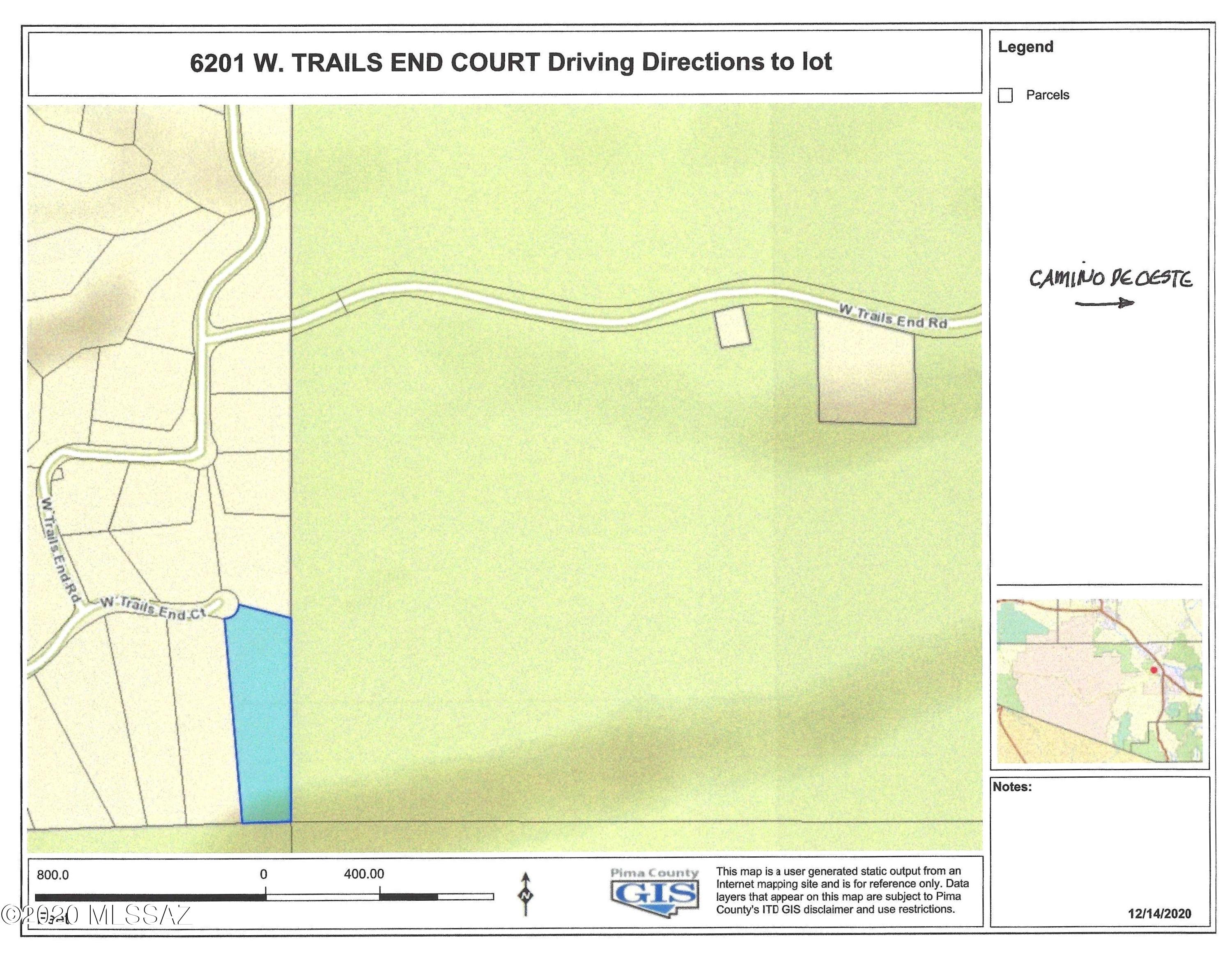 Trails End Estates (1-44) - Land