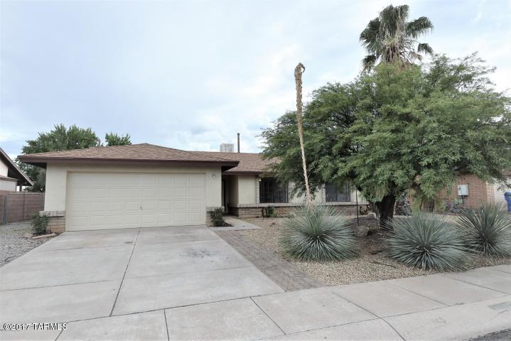 Freshly painted inside and out for the new owner of this lovely 3 bedroom, 2 bath home with a 2 car garage! NEW ROOF was just installed a few months ago! Refrigerator, washer, and dryer stay! Master bedroom has patio access to a fenced spa area! Master bath has garden tub, dual sinks, and a separate shower!RV gate with space on the side of the home for extra parking, 2 storage sheds! Home warranty in place for new buyer! Call today for a private showing!