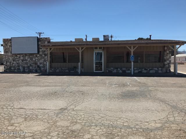 Fantastic location in the heart of the commercial business district of Benson. A free standing building with corner and traffic light advantage. Great for owner/user or investor. All existing restaurant equipment included in the purchase price. City parking easements may apply. Buyer to use City due-diligence as a guide.