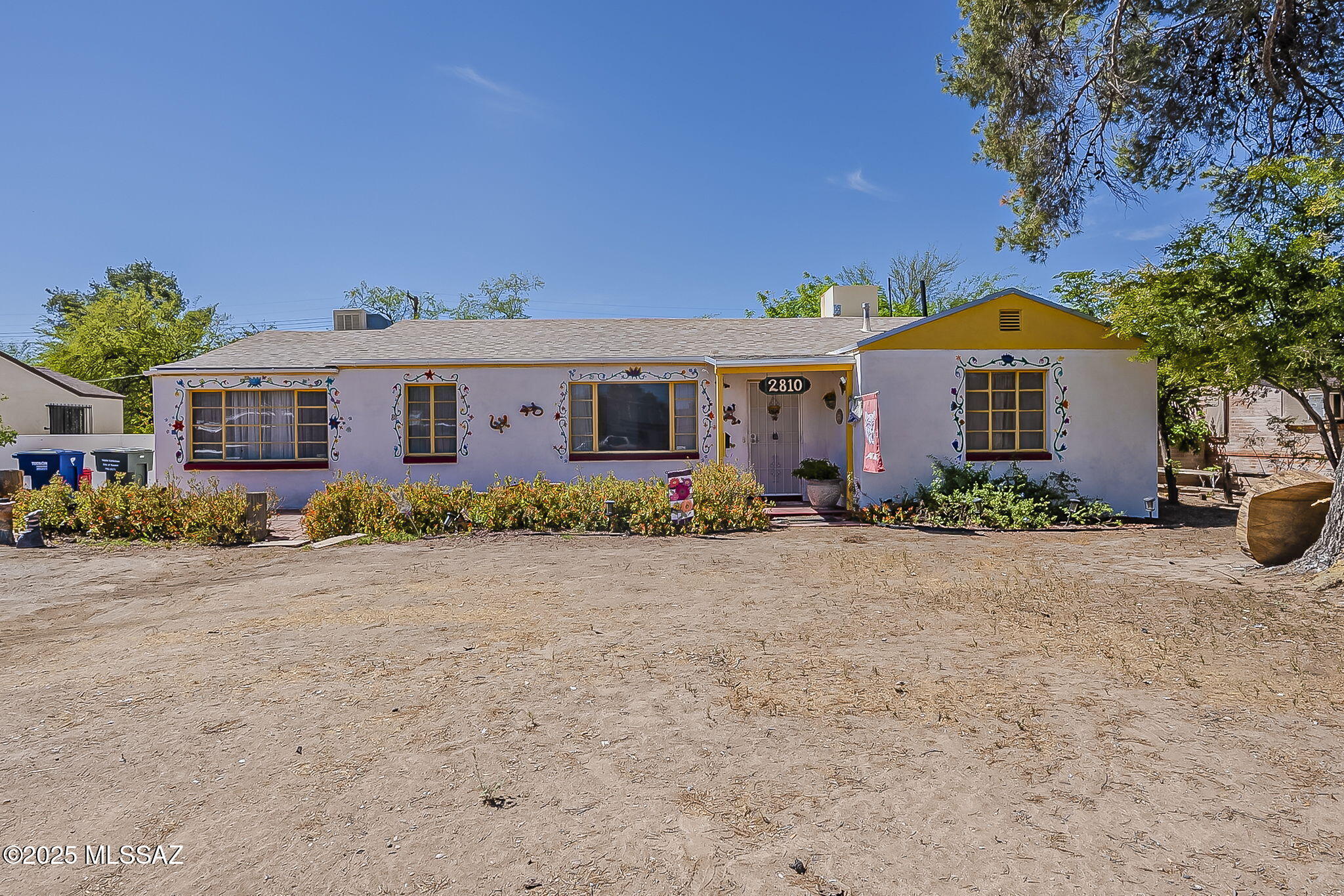 One of the most desirable neighborhoods in all of Central Tucson! Come see the potential in this classic home in the heart of Broadmoor! Spacious front and back yards, lots of storage and a rare opportunity to access all that this walkable neighborhood has to offer, including parks, restaurants, shopping, outdoor recreation and entertainment. The easy commute to downtown, the U of A, or anywhere south or east in Tucson makes Broadmoor the ideal location. Historical status of home equates to 1/2 property taxes! This home is mostly original and quite possibly a remodelers dream come true! Solid home in a premium neighborhood. What would you do with it?