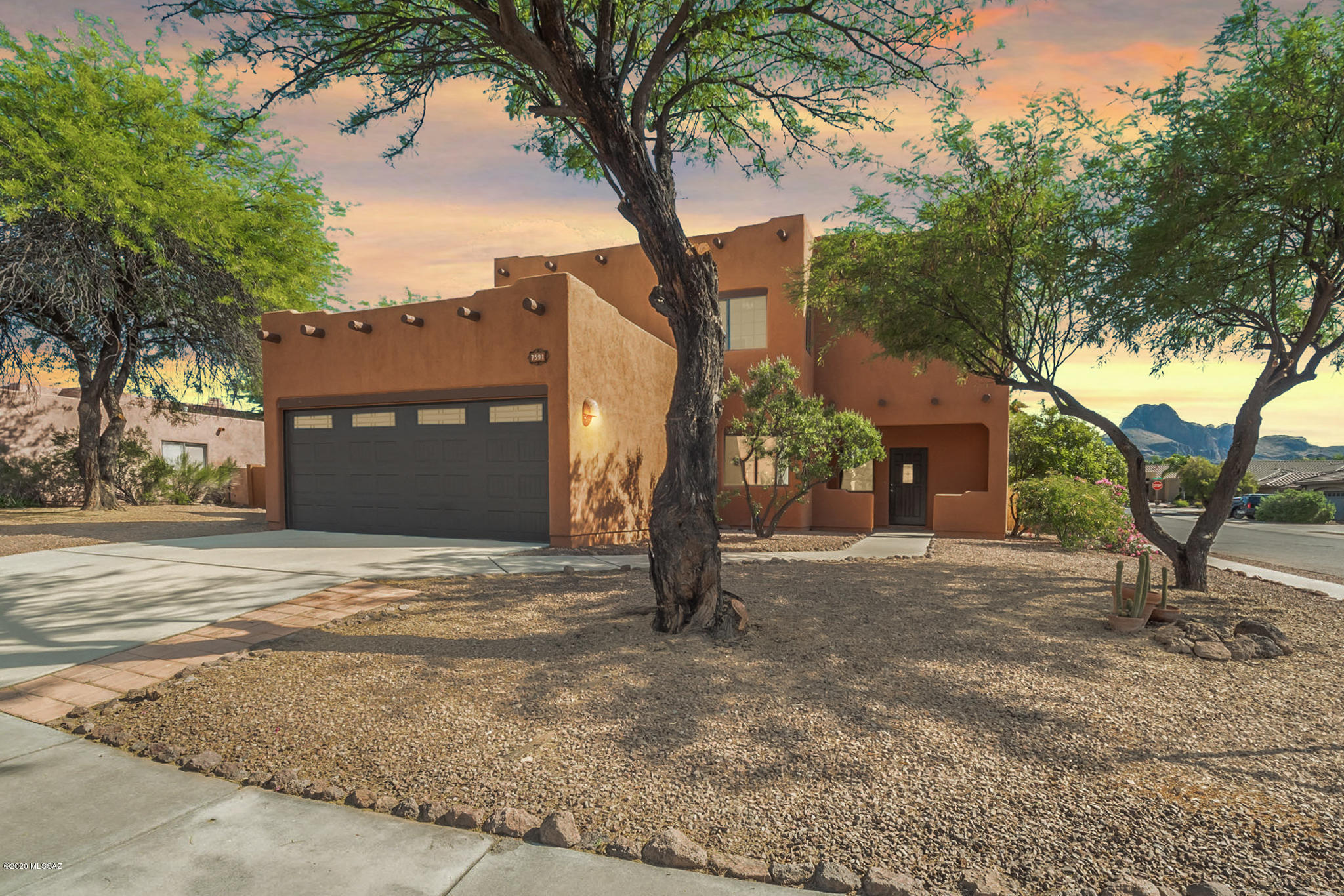 Captivating REMODEL in Continental Ranch with VIEWS! Not your average remodel. Completed by custom rehabber! This Santa fe charmer sits on a HUGE corner homesite and is located in a cul-de-sac with NEW tile flooring, NEW carpet, NEW lighting, NEW Cabinets, NEW Granite counters, NEW Stainless steel appliances, FRESH Paint, NEW vanities, NEW sinks, NEW mirrors, NEW fans throughout! NEW Raised panel doors. NEW 4'' Baseboards. Huge NEW landscaped backyard. Stunning VIEWS of Sombrero Peak!! PEX plumbing - NO POLY!! HVAC approx 4-yrs NEW; Water Heater is approx 3-years NEW. It doesn't get better than this! Call us for a private showing! HOA includes pool, spa & park. Convenient location near excellent shopping centers, schools, and parks. Agent/Owner.