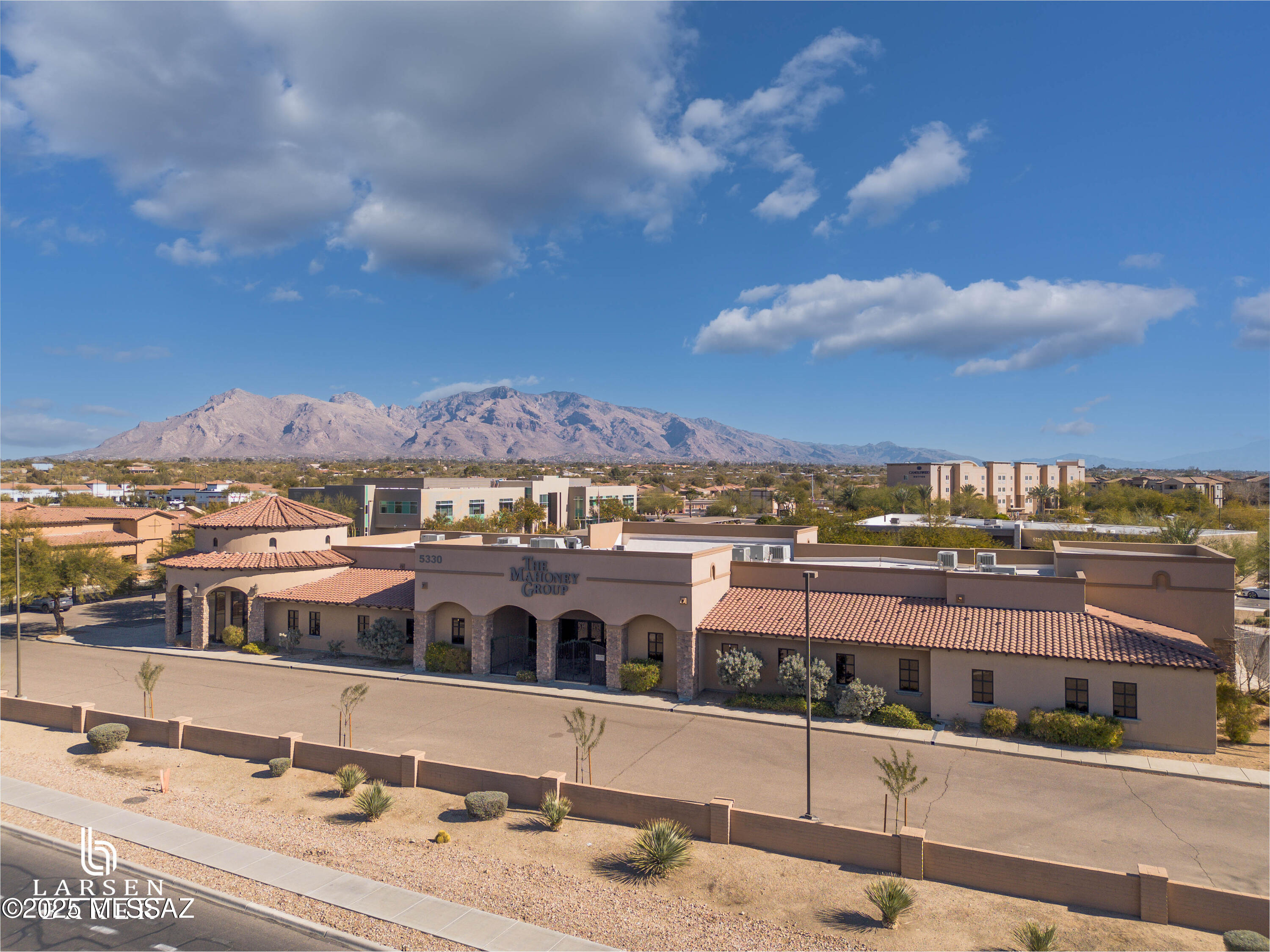 Class A Office or Medical building with ability to split. Comes with its own parcel and abundant covered parking.