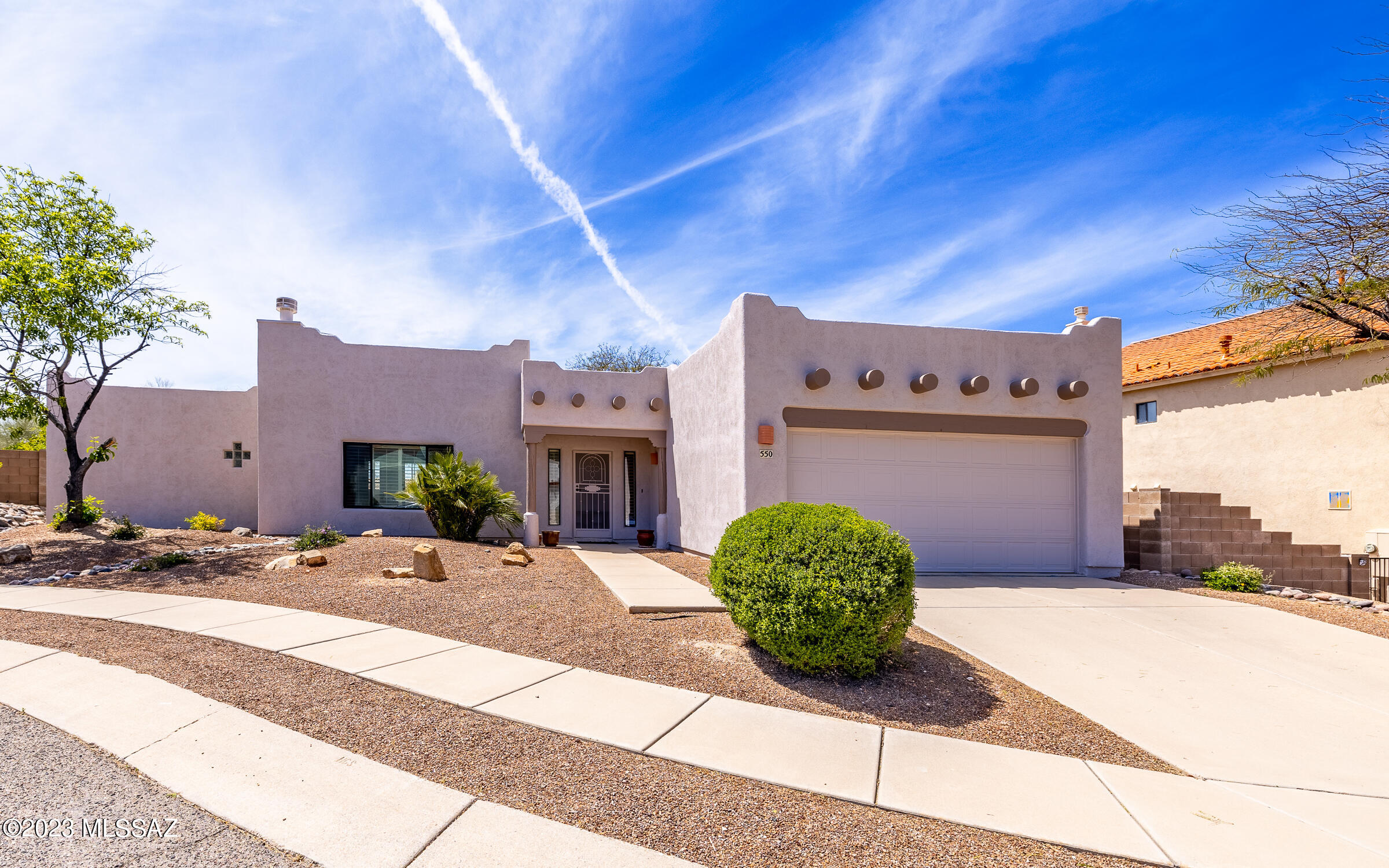 THIS IS IT -  Plan to be amazed from the moment you enter THIS CLASSIC SANTA FE  located on a small cul de sac in highly sought-after Silverado Hills. Featuring a formal entryway, custom arches and plantation shutters throughout.  GREATROOM with high ceilings, a BEEHIVE FIREPLACE with a raised tiled hearth and a built-in entertainment center. The separate formal dining room features an expanded bay window with views to the rear yard.  The stylish kitchen has a large breakfast bar with plenty of seating and countertop space. The ensuite features a bay window,  dual vanities, a jetted tub and a separate walk-in shower.  Enjoy LOVELY SUNSET 
 and MOUNTAIN VIEWS from the rear yard with its mature landscaping, rocked waterfall/pond, and an extended, covered tiled patio. COME TAKE A LOOK TODAY! Enjoy the tranquil sound of the songbirds coming to say hello to you each day.   
The garage features custom shelving.
AC and Furnanc were replaced in July 2017.  
Exterior of the home was painted in July 2020.