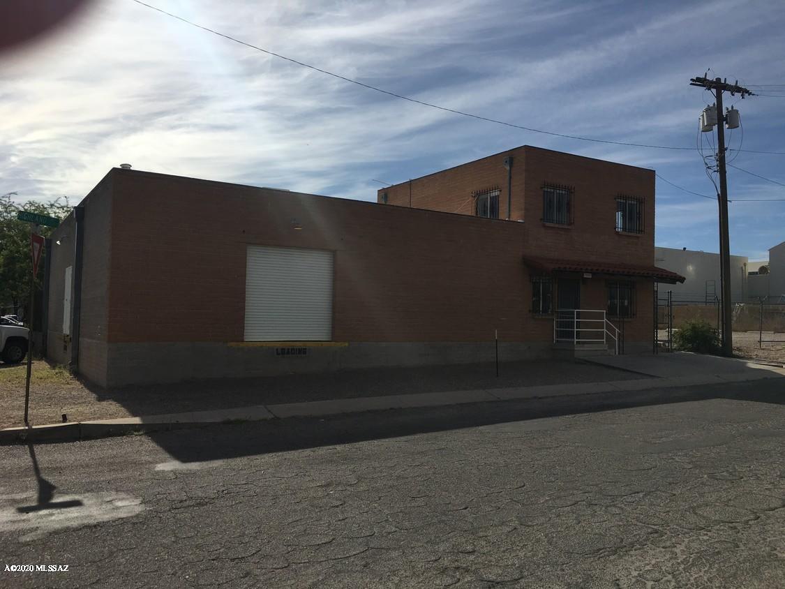 The building has a living quarters, office and warehouse in an industrial area located in the Millville Barrio of Downtown Tucson this building is ¾ of a mile from the high rises of downtown Tucson and in the wake of development. Property is Owned By a licensed Real Estate Broker in the State of Arizona.