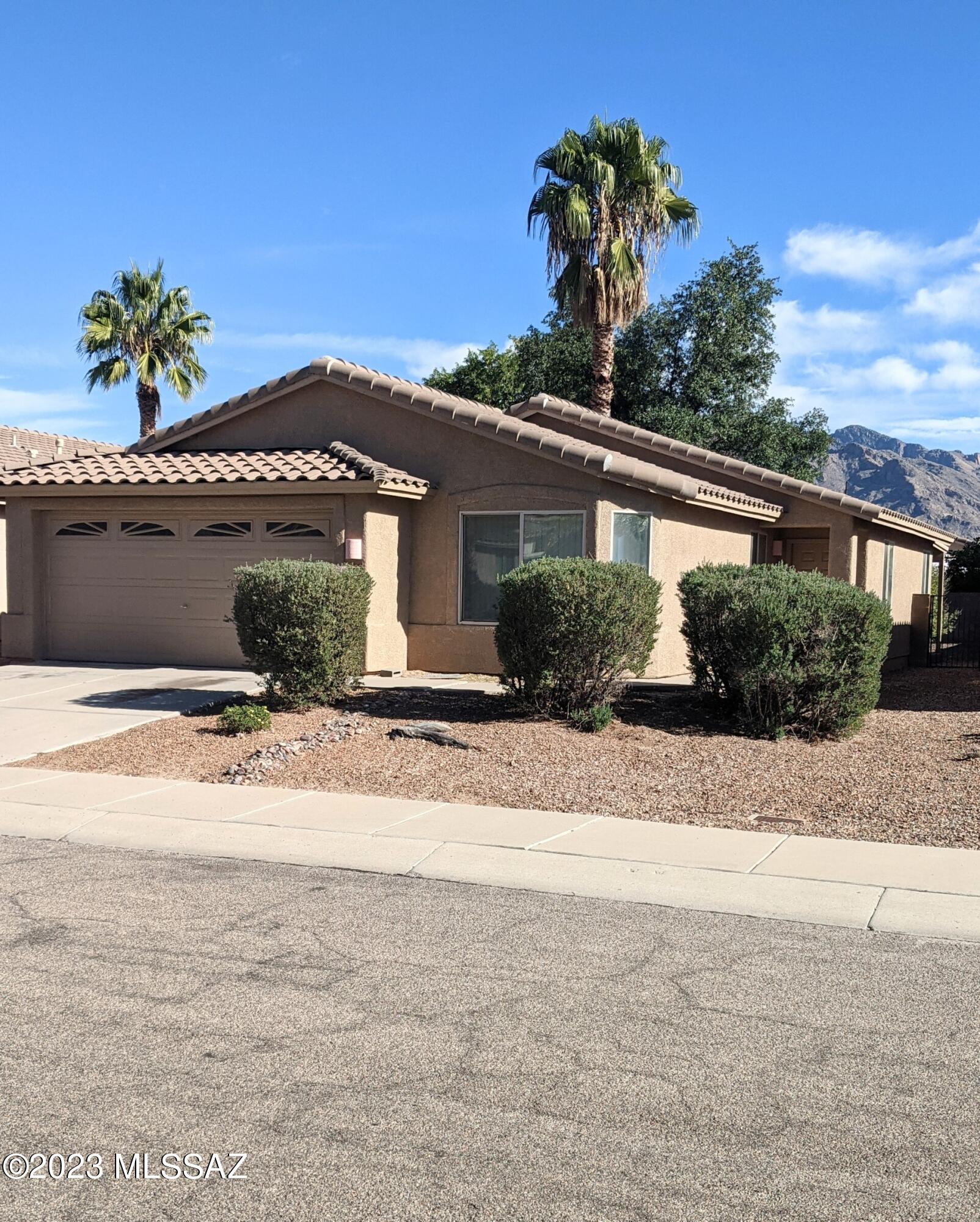 Awesome 3 bedroom 2 bath home, this home is located in highly desirable Bluff II neighborhood. This property offer great room design with split bedroom floor plan, neutral colors throughout, new flooring, all appliances included. Nice rear yard with covered patio and mountain views. This home is clean and ready now.