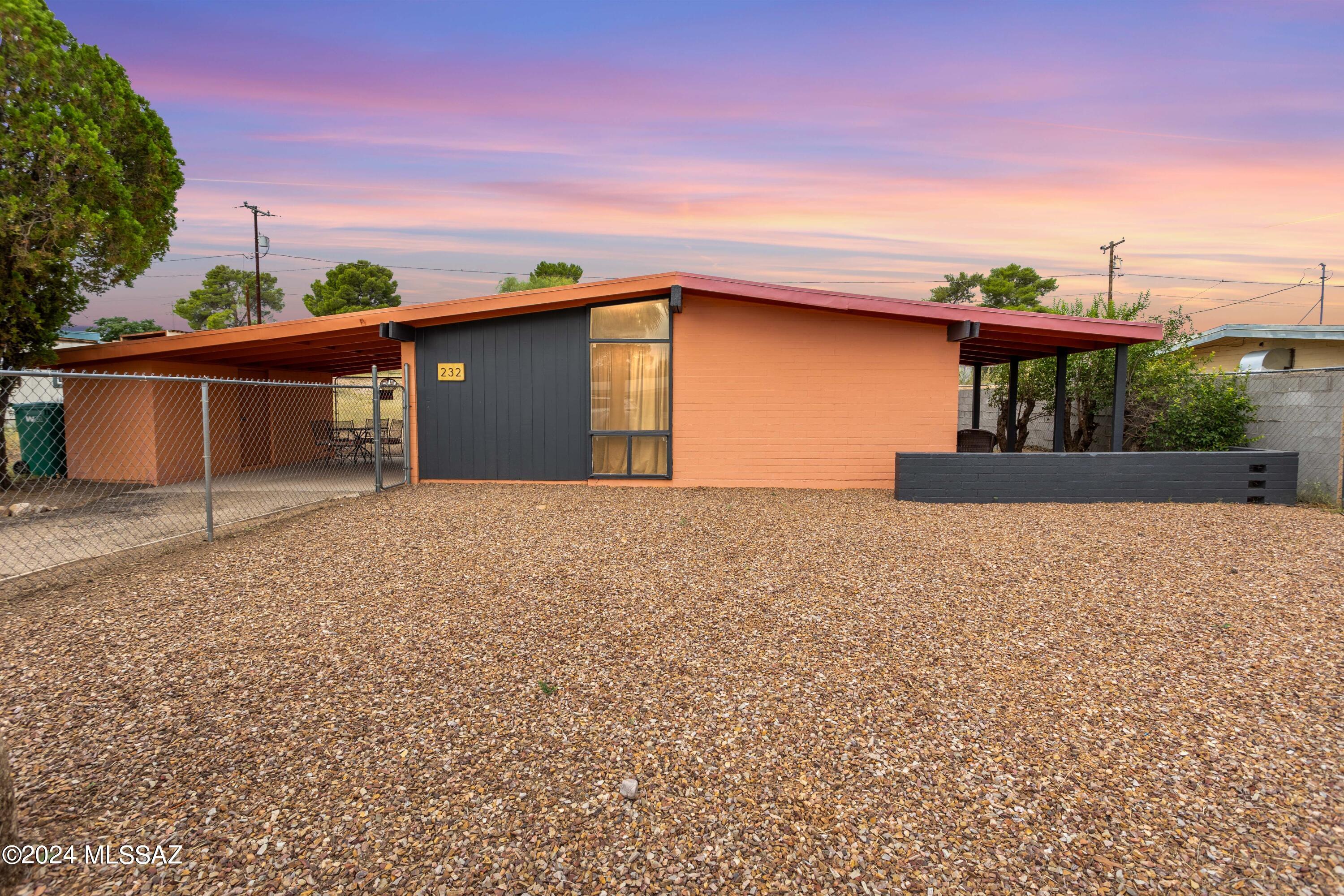 Come see this inviting, recently remodeled 3-bed 1-bath home with central AC, ideally located in the heart of San Manuel. Inside you'll find spacious living areas with beautiful vinyl plank flooring throughout, abundant natural light, and cozy ambiance. The home is equipped with recently updated air conditioner and gas furnace, complemented by a Nest thermostat for remote temperature control. Home is completely move-in ready, with all furnishings/decorations and appliances included: fridge, gas range, washer/dryer, & microwave. The large backyard is completely fenced-in, with an upgraded 200 amp electrical panel and private covered back patio. The carport offers additional storage, and the front yard is also fenced for additional privacy. Schedule a showing and fall in love!
