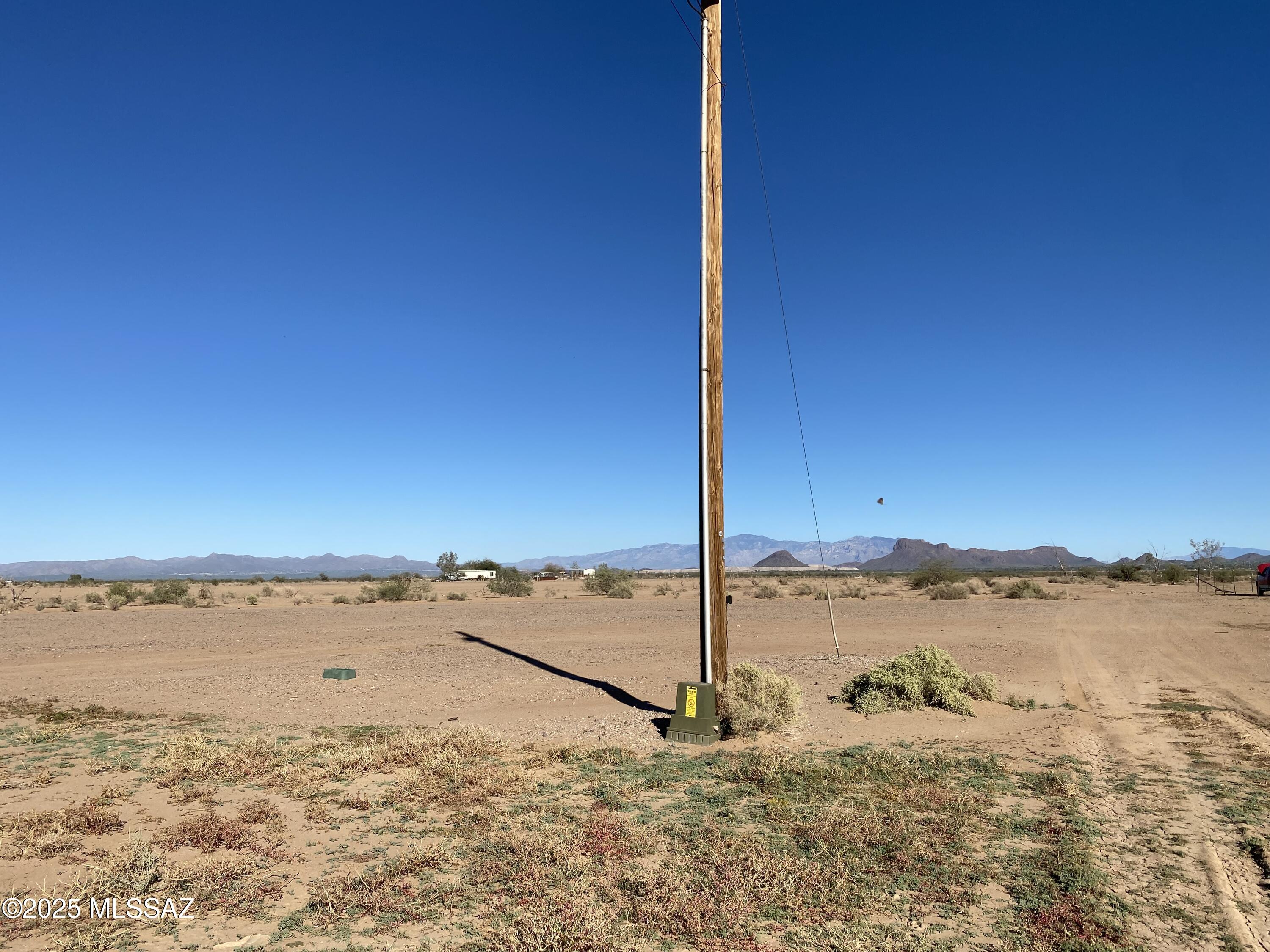 5 Acres of open-acreage in Avra Valley. Discover wide-open space and endless potential on this 5 acre parcel in Avra Valley! With electric available at lot line and manufactured homes allowed, this property offers flexibility to create your ideal desert retreat, mini ranch, or peaceful getaway. All within an easy drive to Tucson and Maran amenities. Plenty of room for your home, shop, animals, or toys - Bring your vision and make it your own!