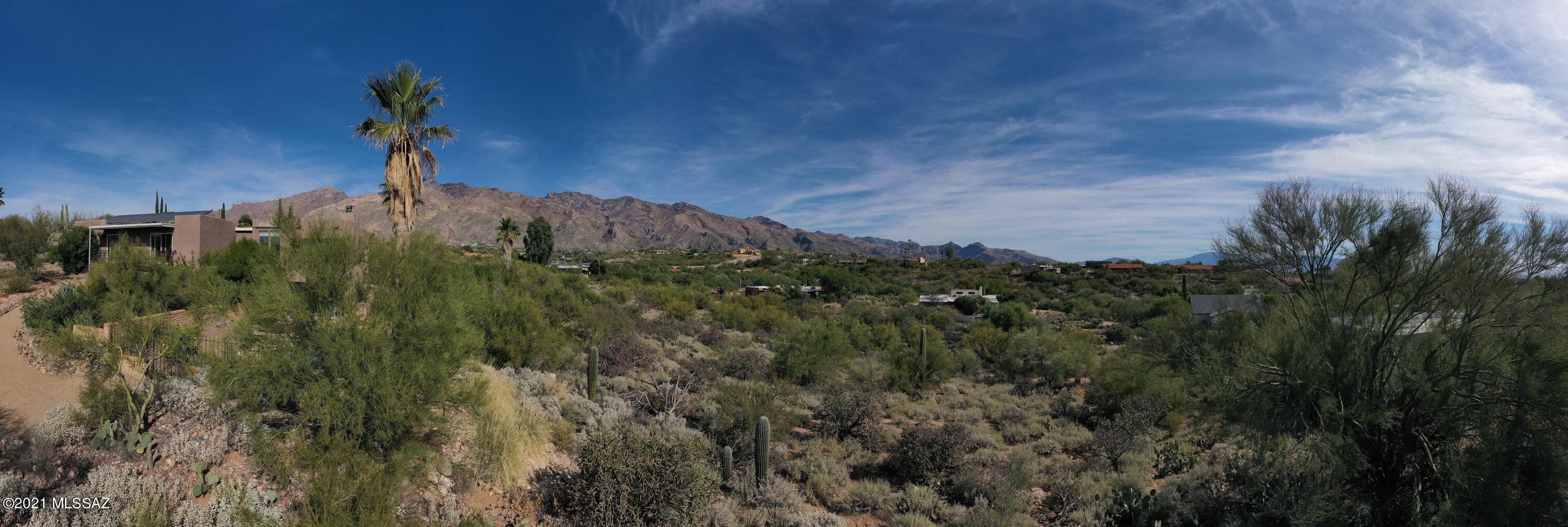 Private 0.97 Acre, Cul de Sac Lot in the Catalina Foothills with Sweeping Catalina Mountain Views. Lush natural Sonoran desert and saguaros. Lot drops off to a wash on the back side, with plenty of room to build a great home. Premium Location near shopping, restaurants & hiking - minutes to Sabino Canyon & Ventana Canyon. Catalina Foothills School District 16. No HOA. Seller is an architect and has architectural drawings and a site plan, provided with listing. Build your dream home here and use these plans to get your vision started, or make your own!